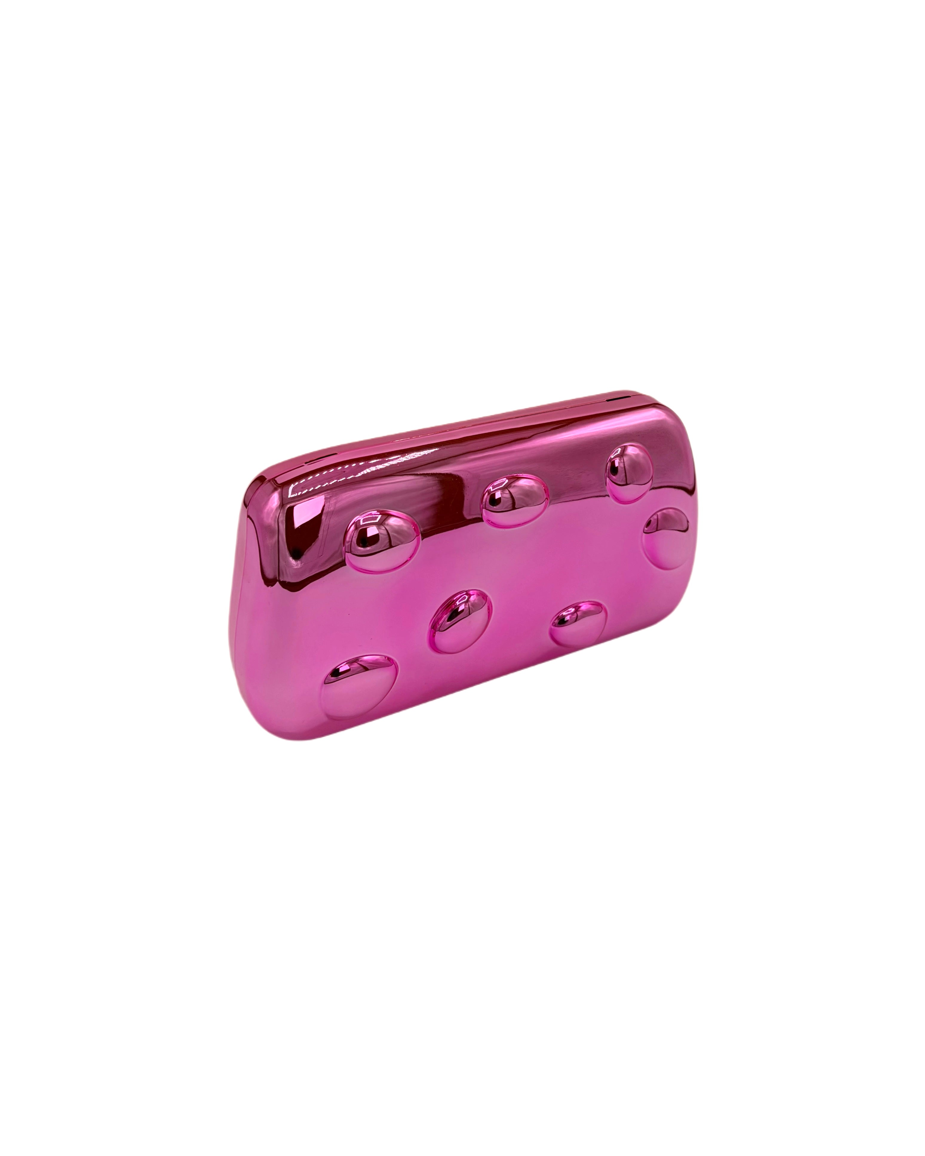 Glossy Luxury Jewel Clutch Bag