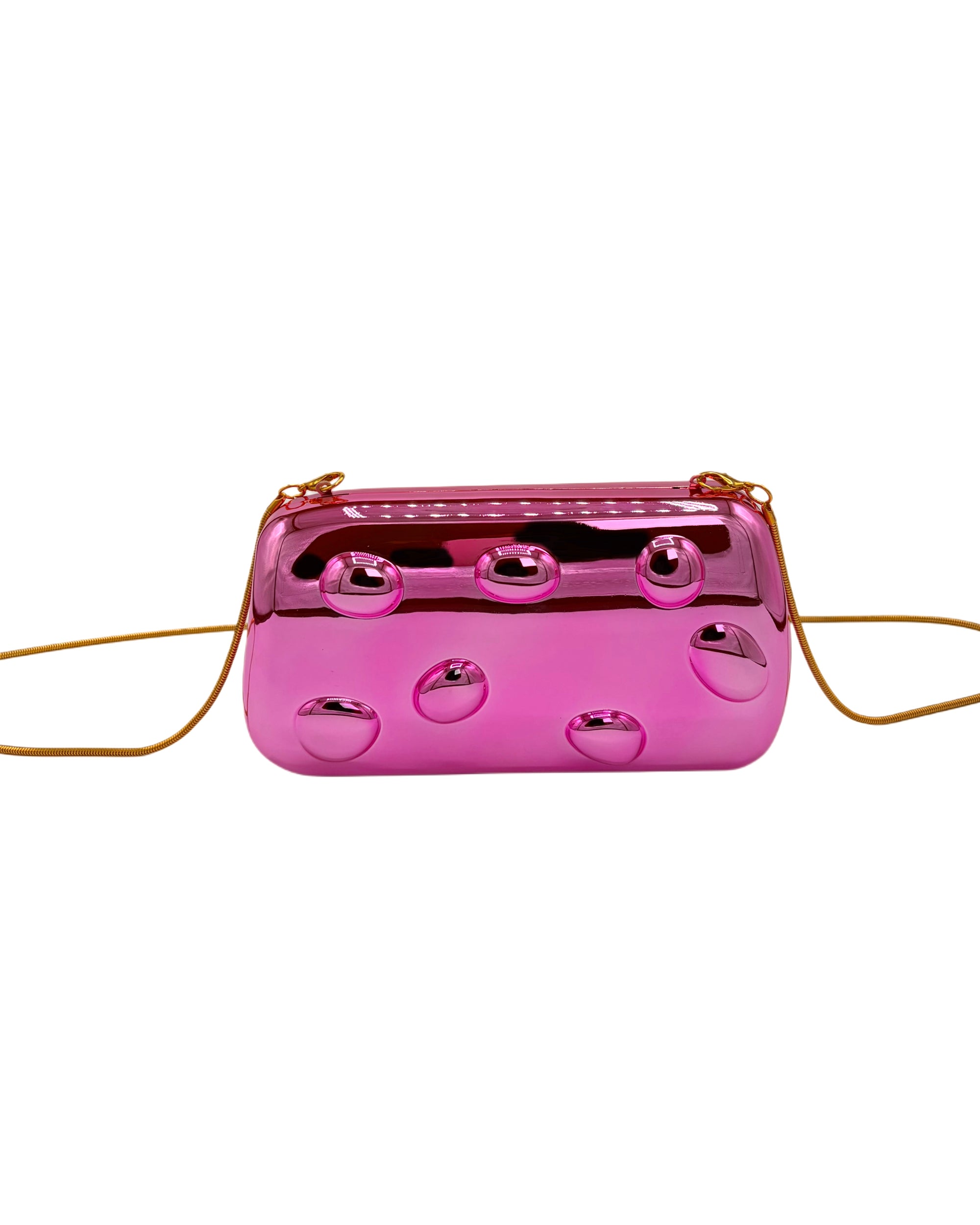 Glossy Luxury Jewel Clutch Bag