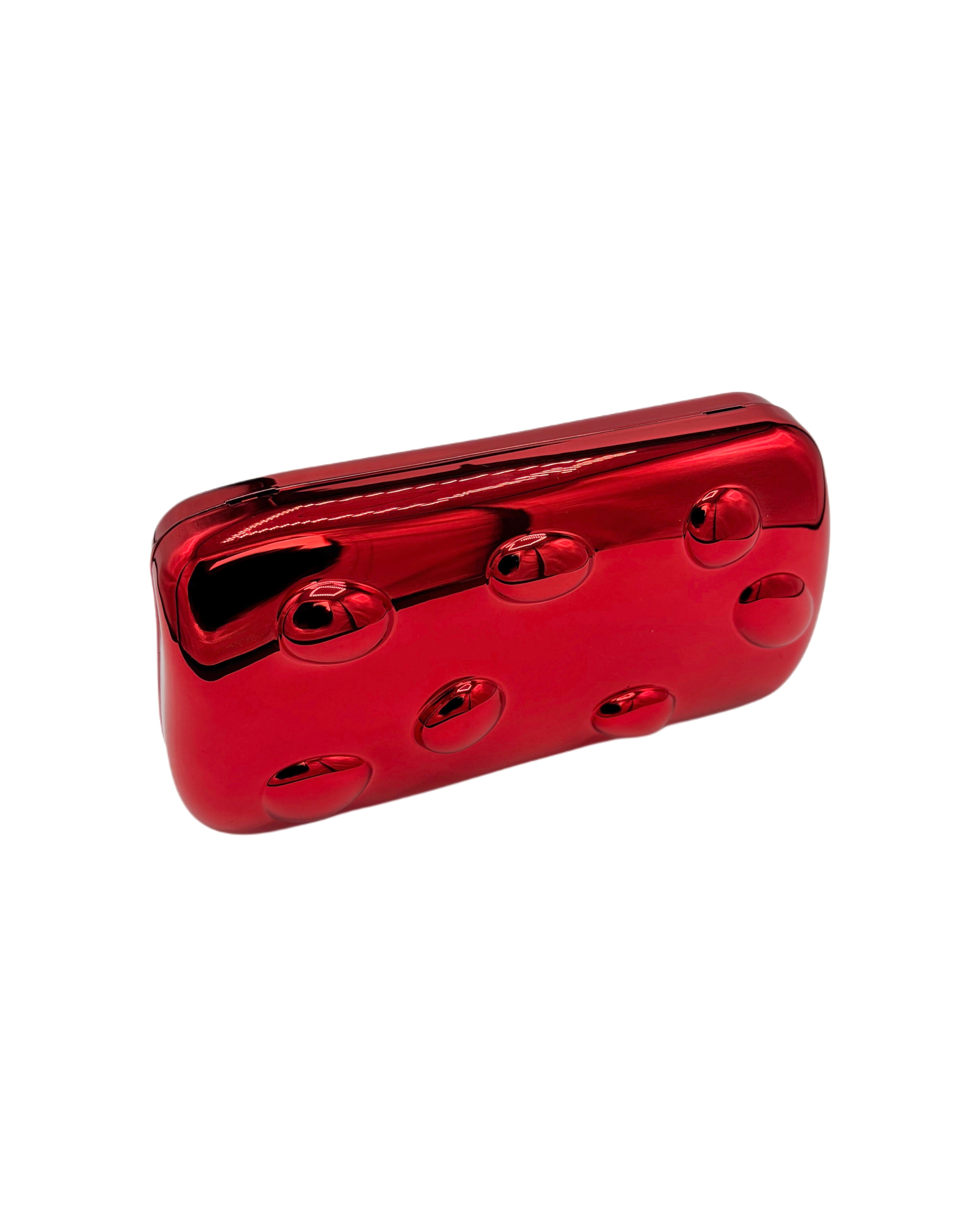Glossy Luxury Jewel Clutch Bag
