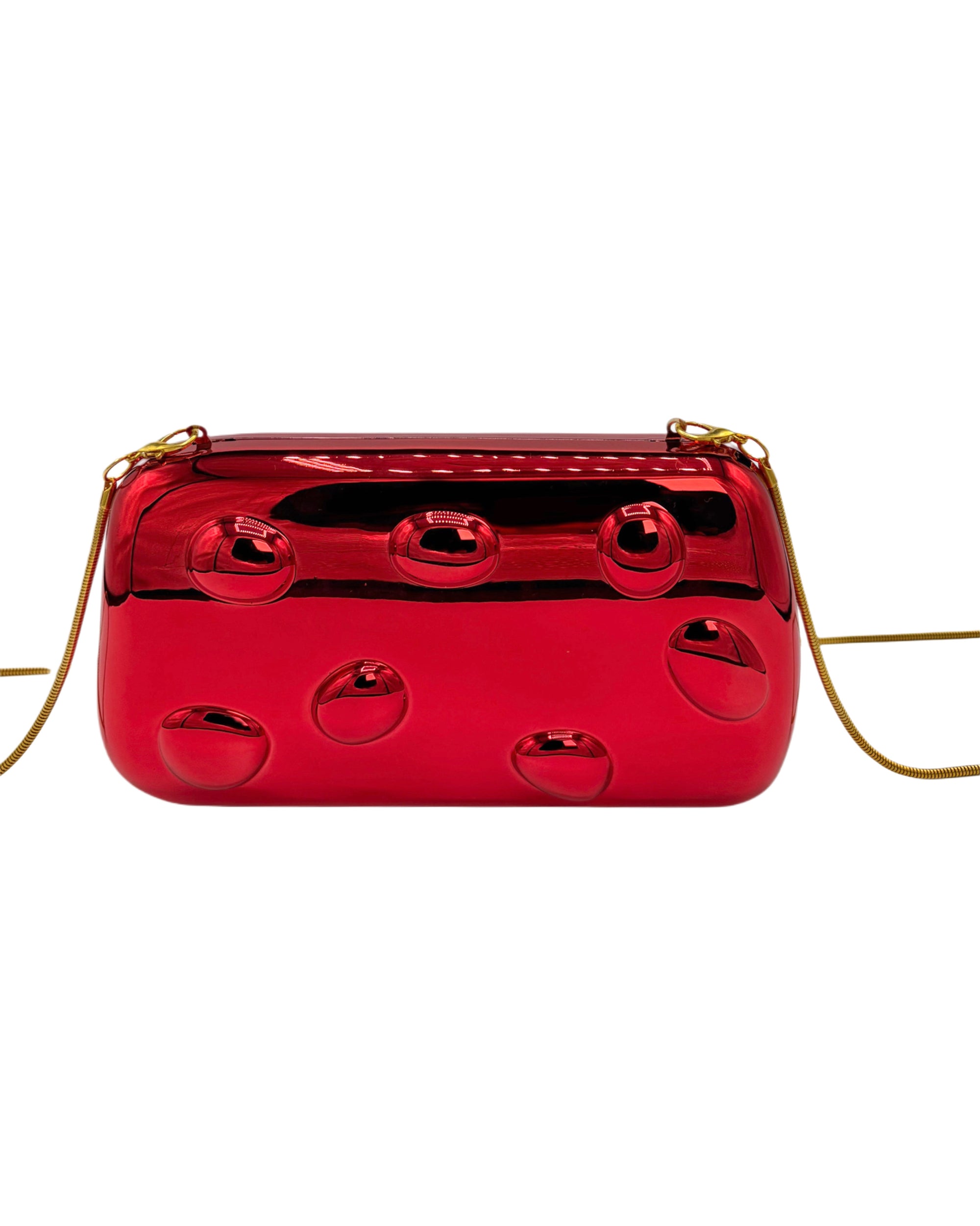 Glossy Luxury Jewel Clutch Bag