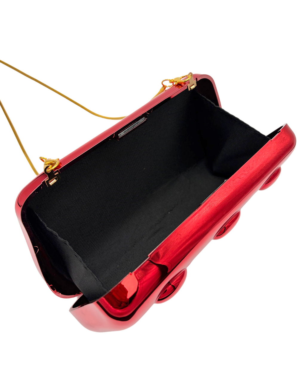Glossy Luxury Jewel Clutch Bag