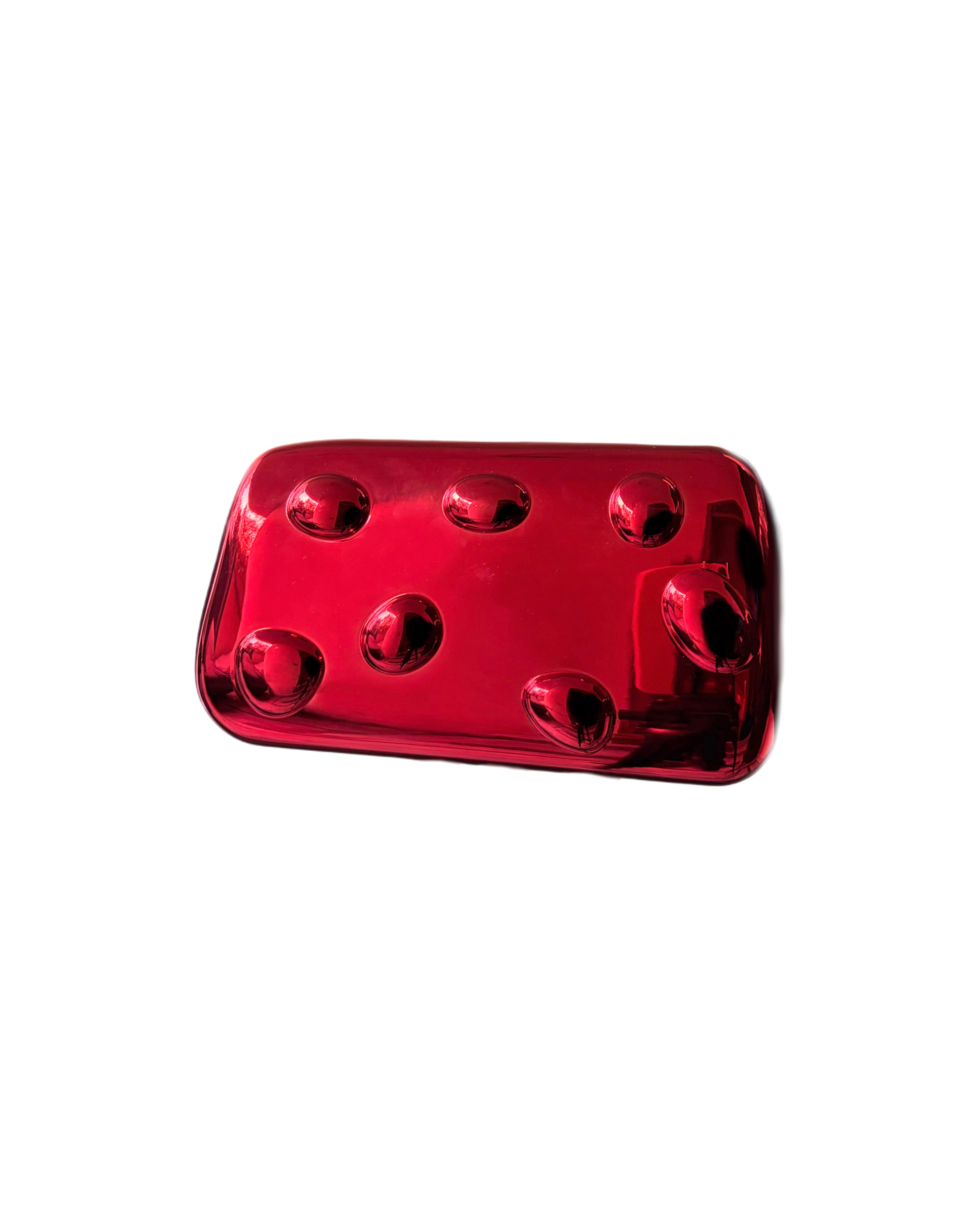 Glossy Luxury Jewel Clutch Bag