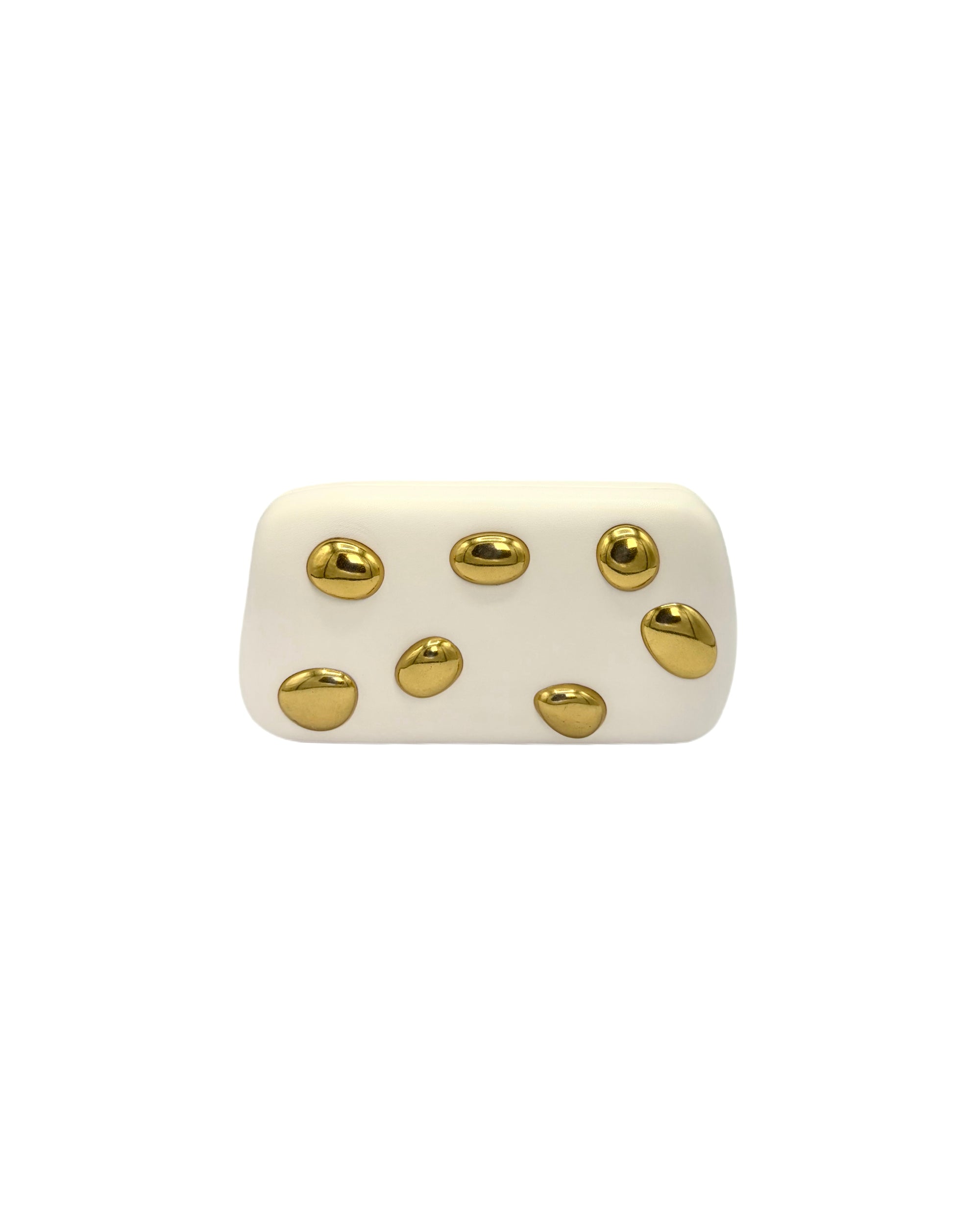 Matte Luxury Jewel Clutch Bag