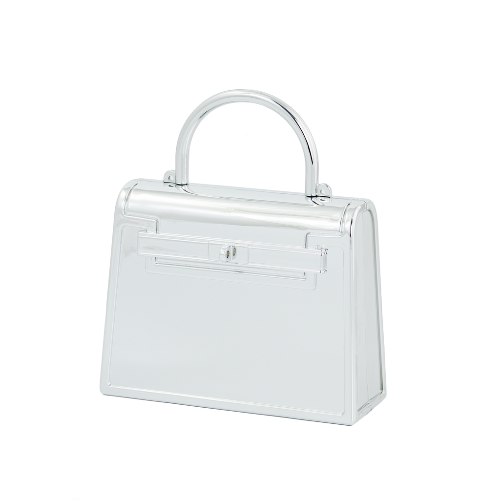Mini Glossy Quartz Clutch Bag