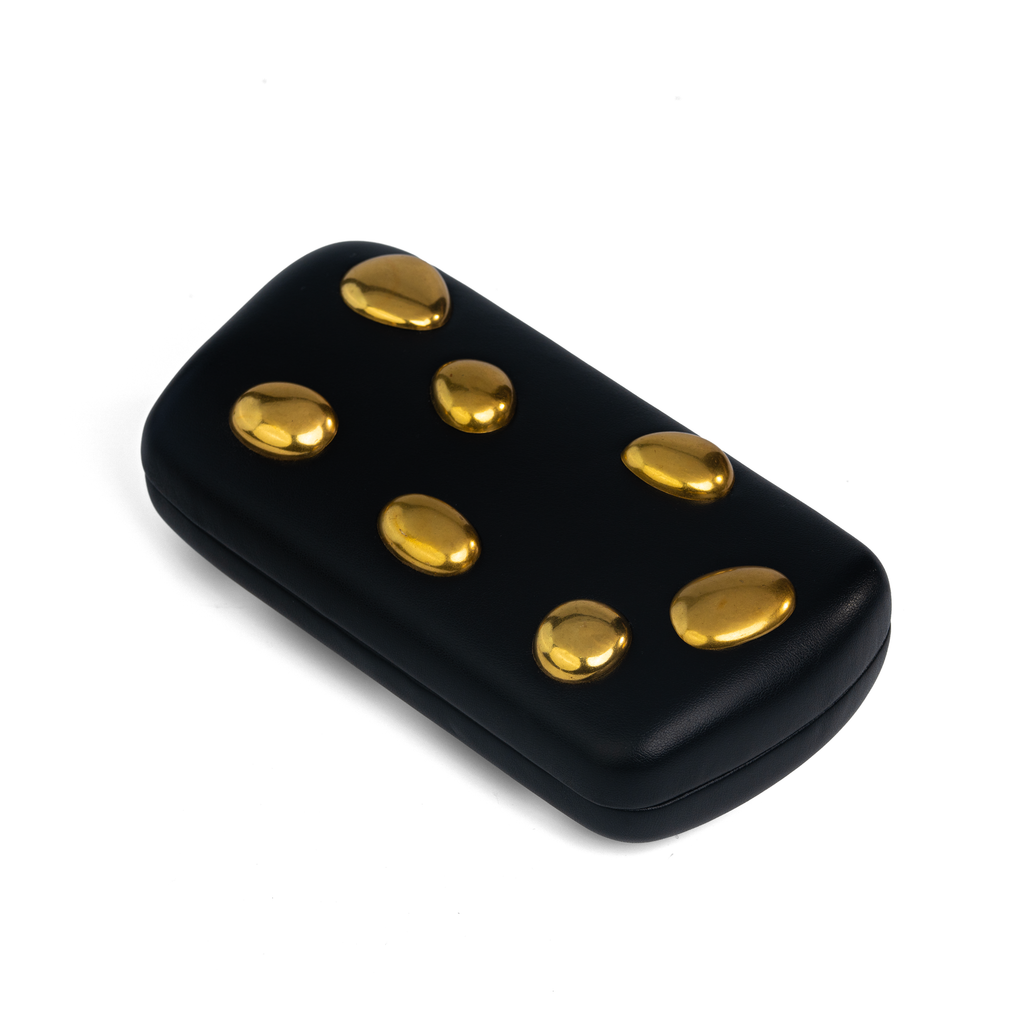 Matte Luxury Jewel Clutch Bag