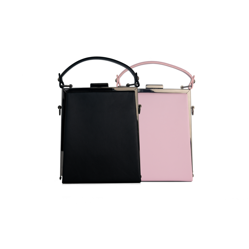 Top Handle Pyramid Bag