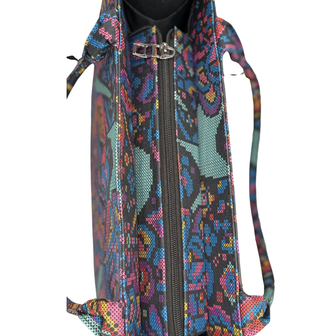 sToTEio Ethnic Canvas Tote Bag (CT-09)