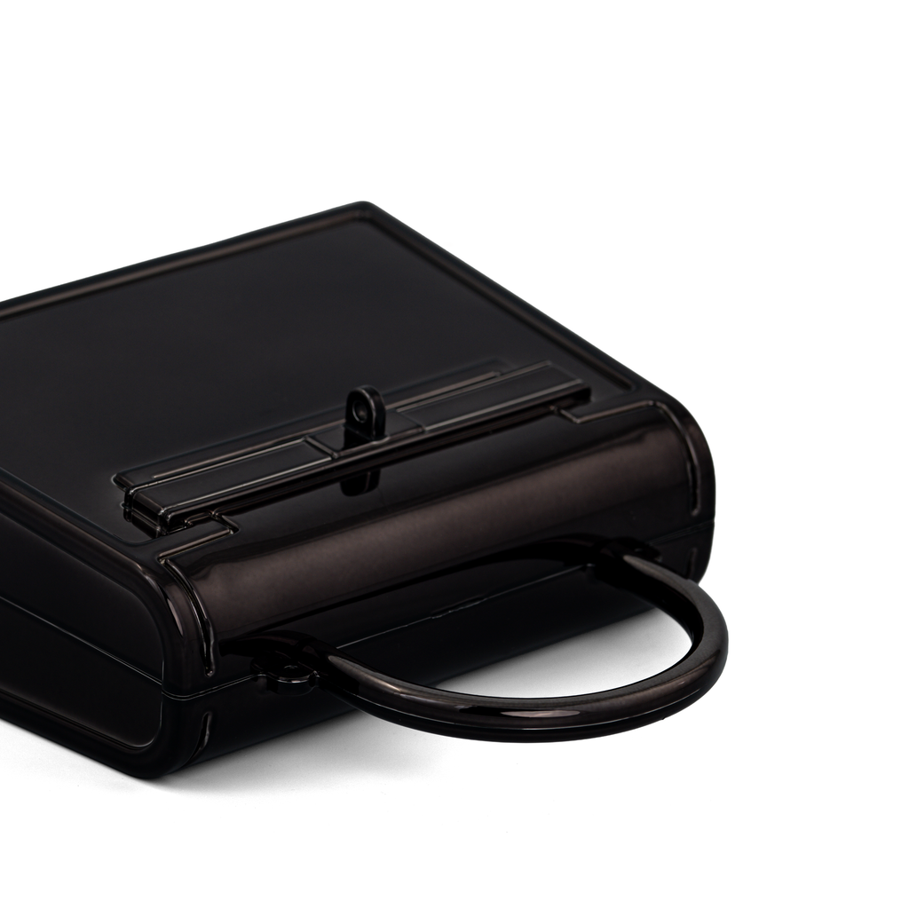 Mini Glossy Quartz Clutch Bag