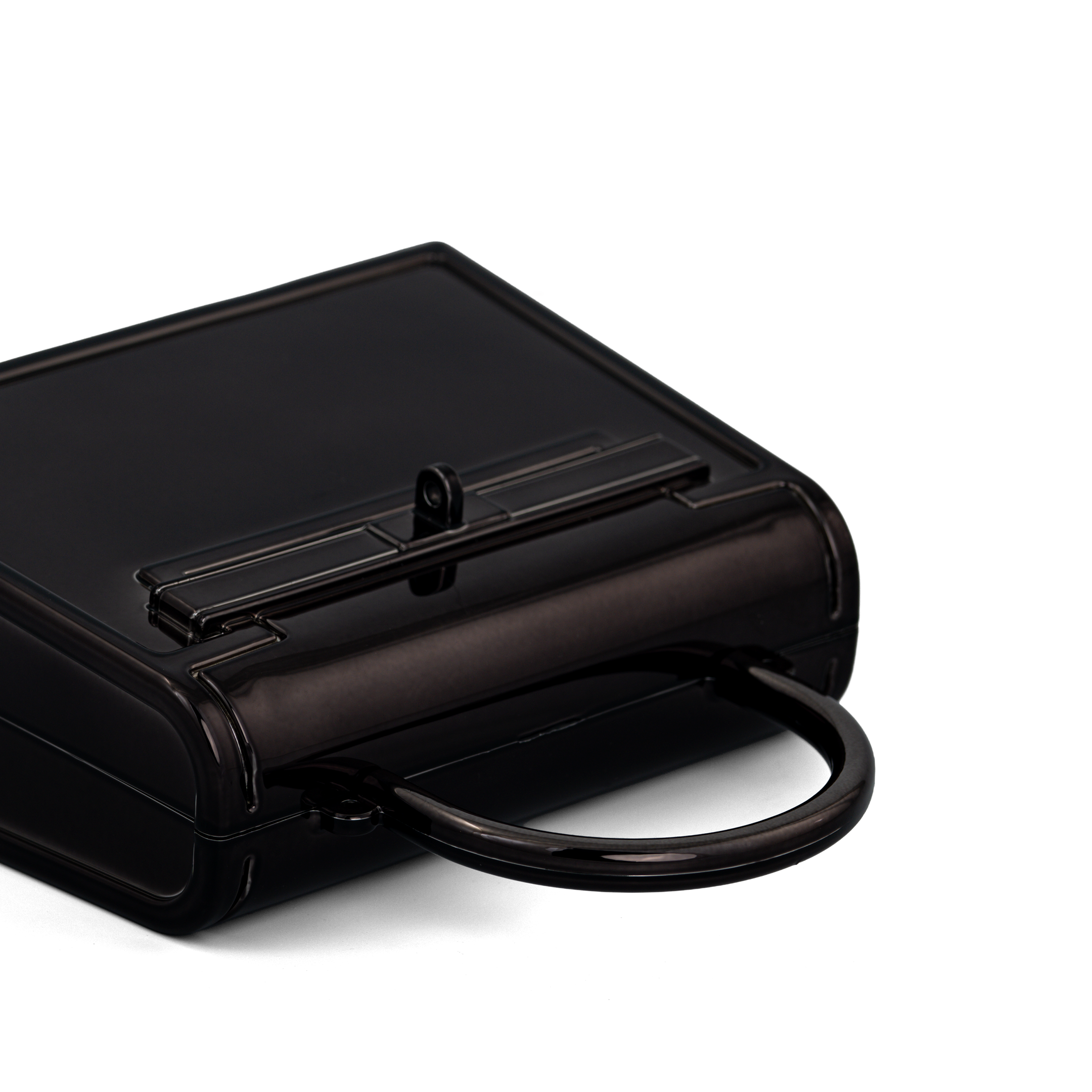 Mini Glossy Quartz Clutch Bag