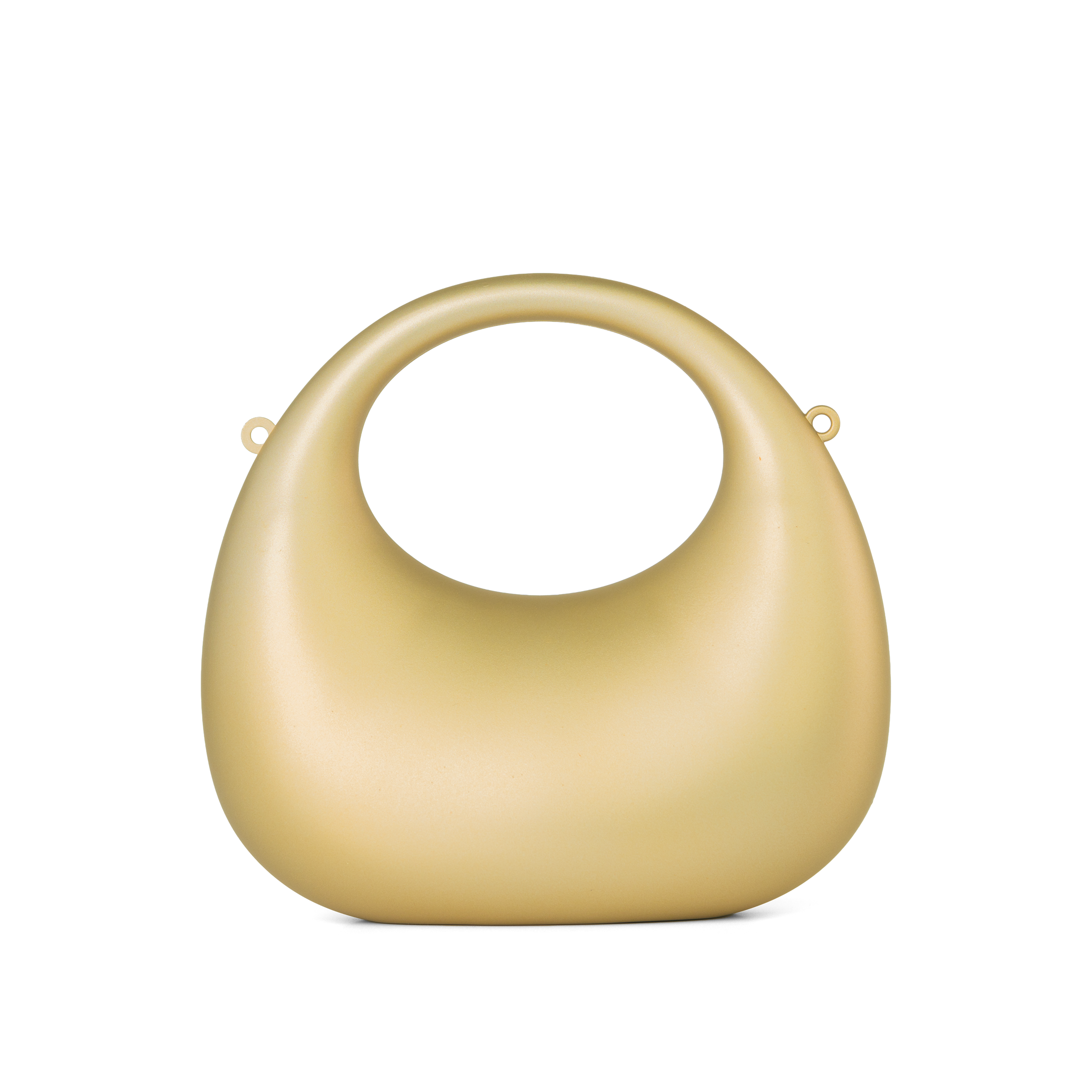 Mini Matte Crescent Clutch Bag