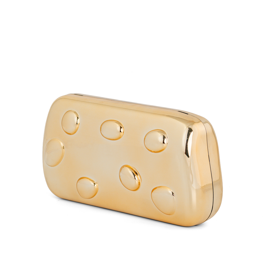 Glossy Luxury Jewel Clutch Bag