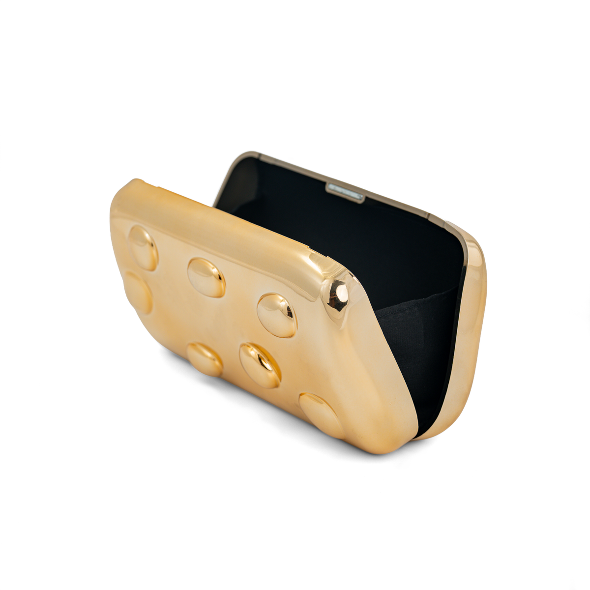 Glossy Luxury Jewel Clutch Bag