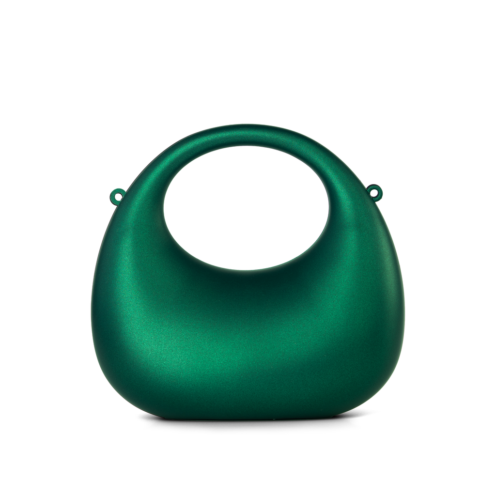 Mini Matte Crescent Clutch Bag