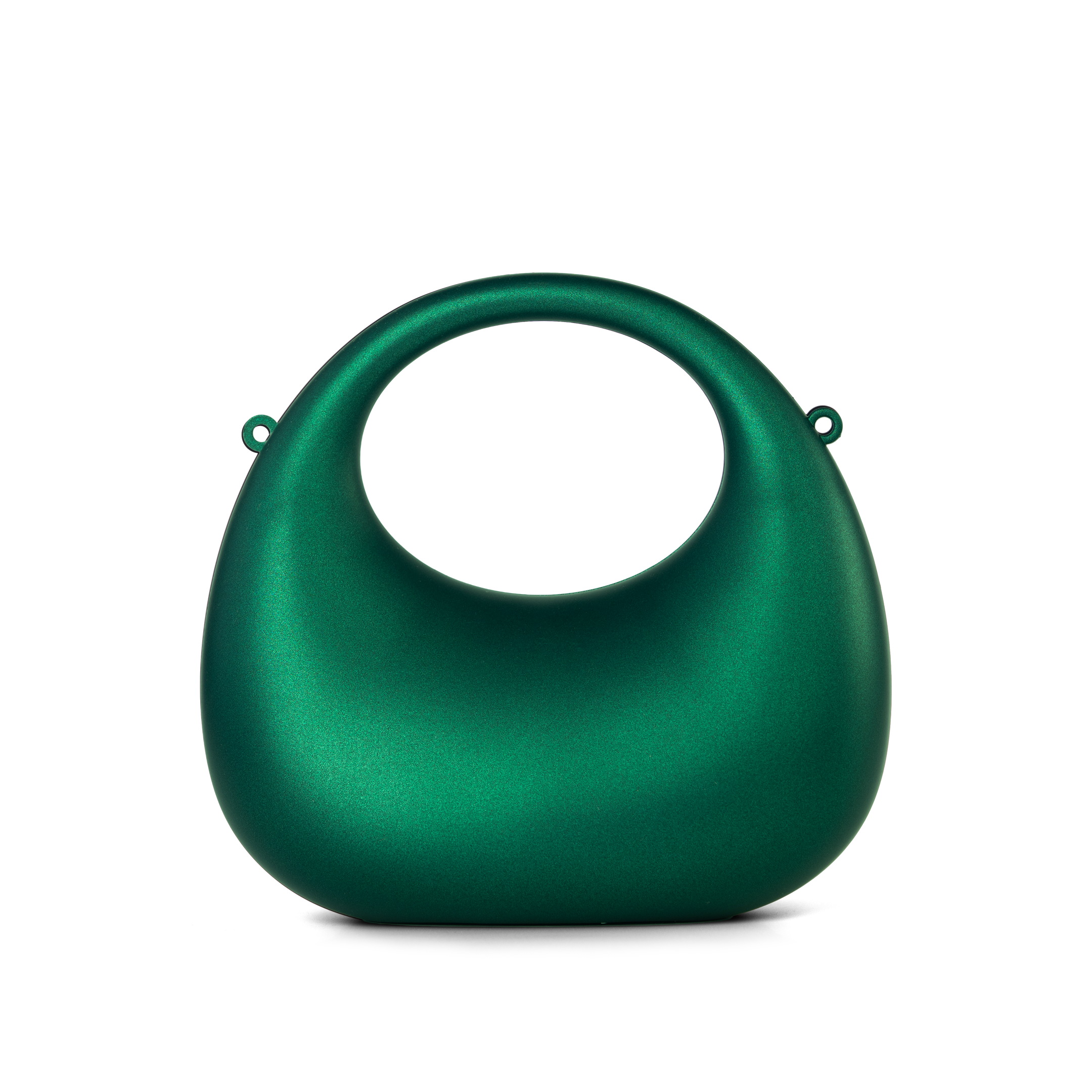 Mini Matte Crescent Clutch Bag