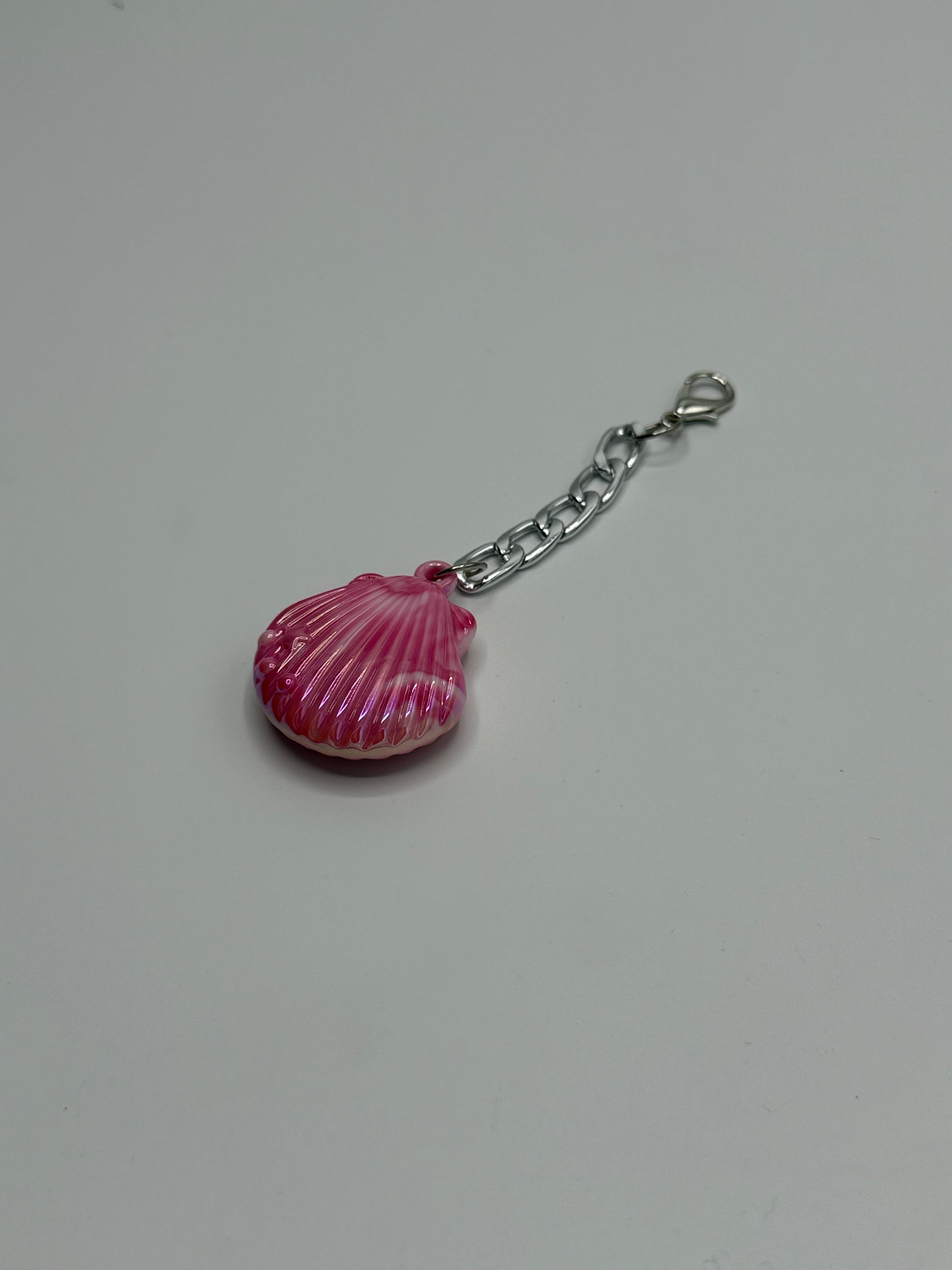 Gloss Clam Shell Charm – Medium