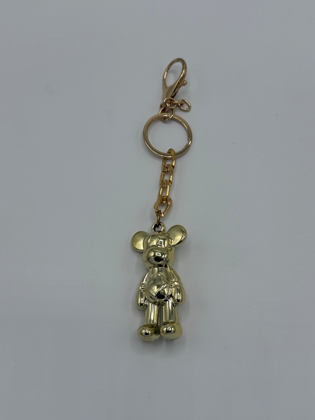 Mini Metal Teddy Charm