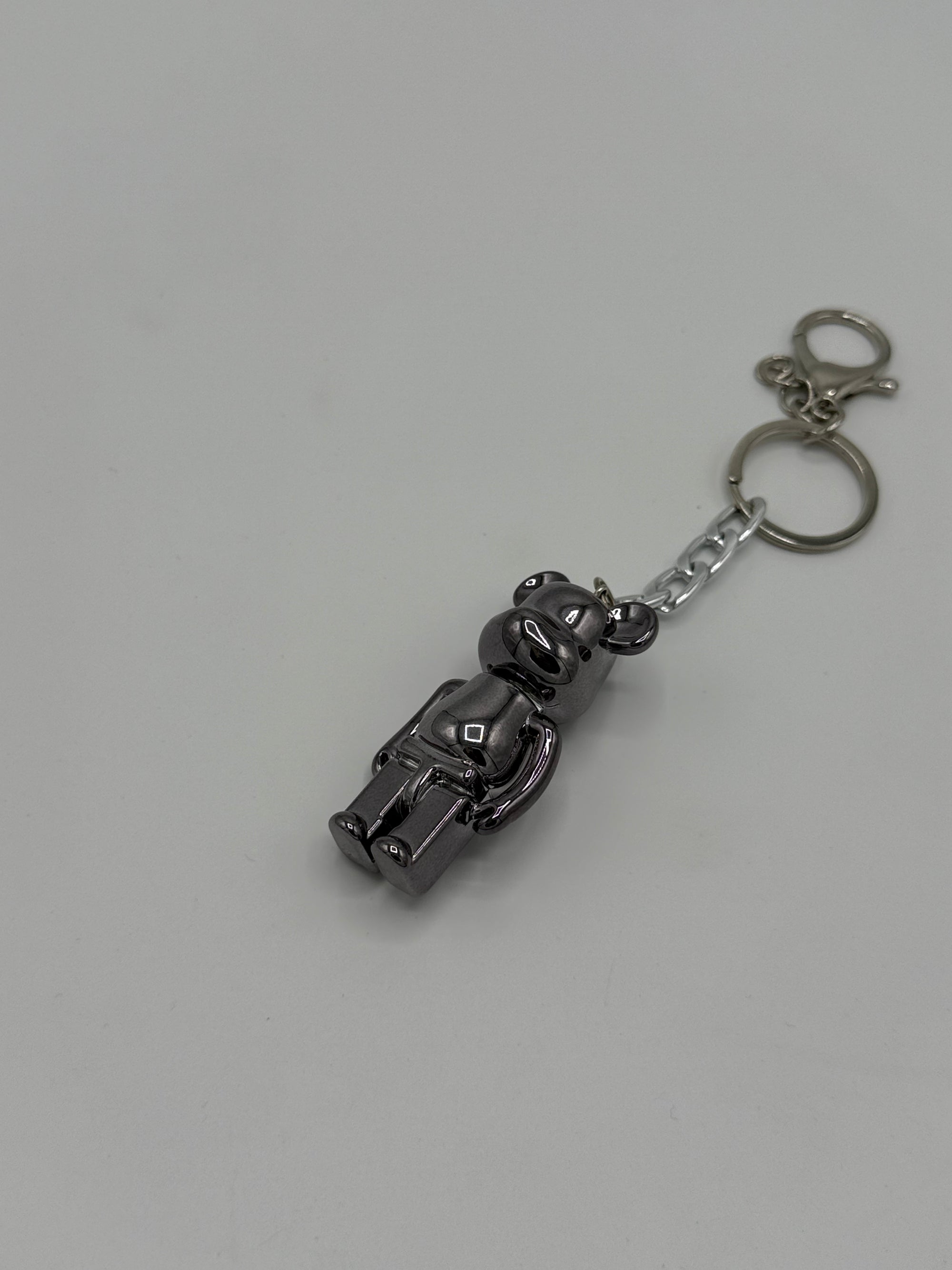 Mini Metal Teddy Charm