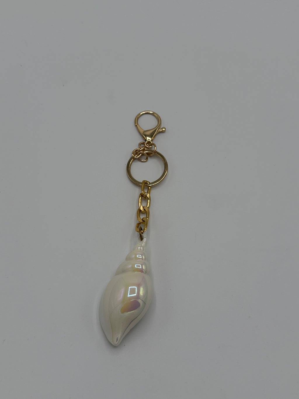 Shell Luxe Bag Charm