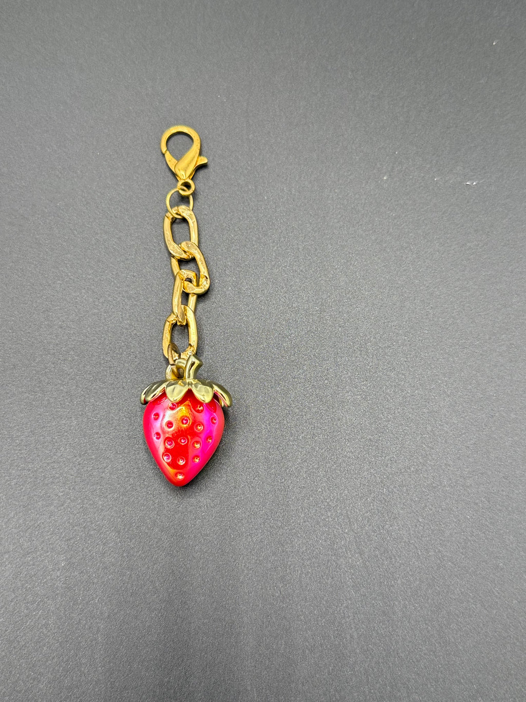 Small Strawberry Charm