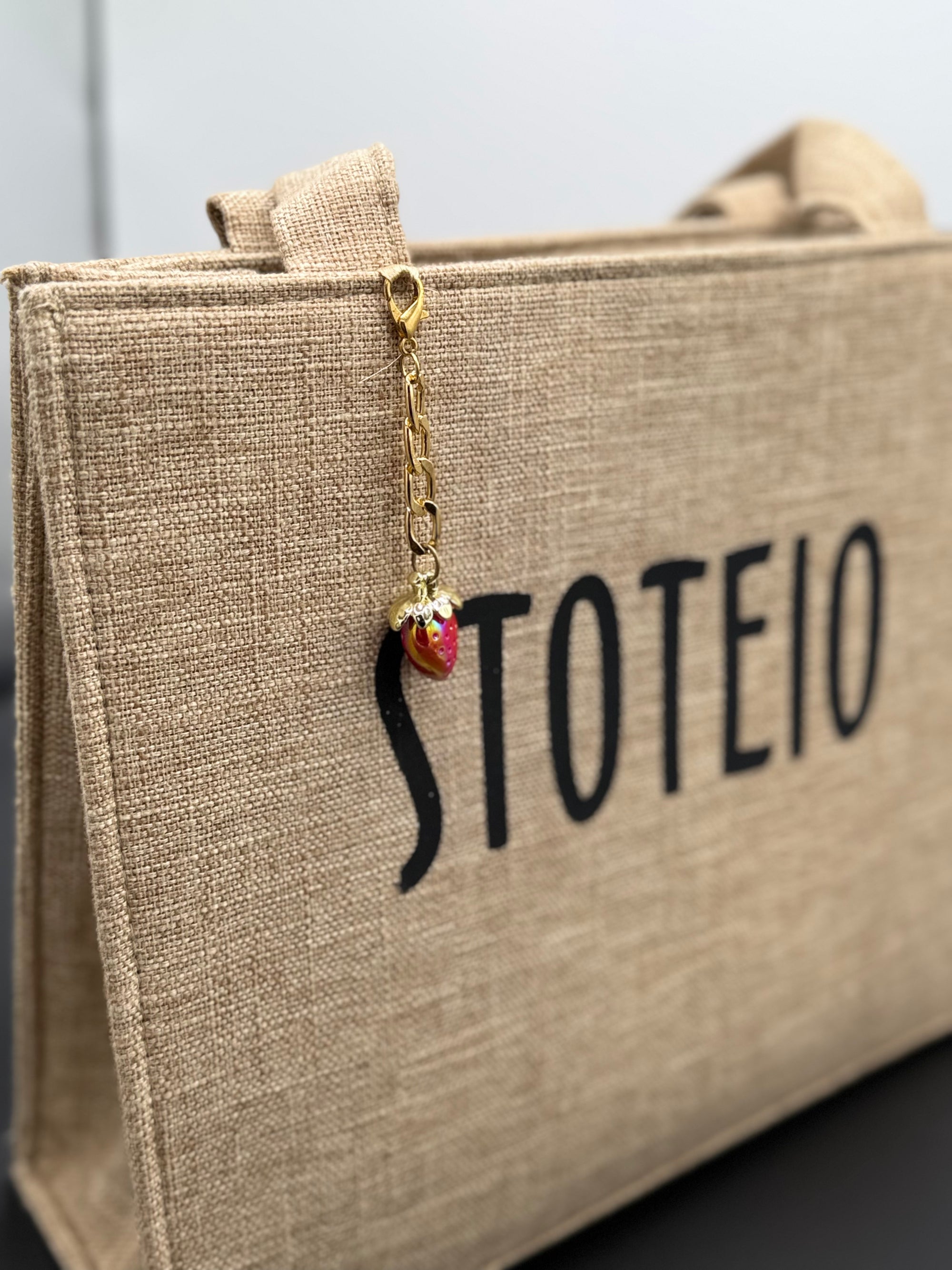 Small Strawberry Charm