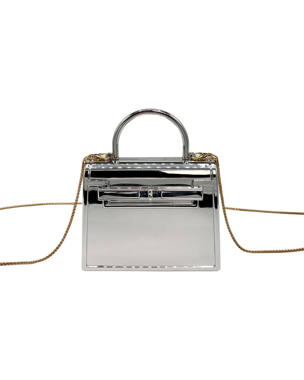 Mini Glossy Quartz Clutch Bag