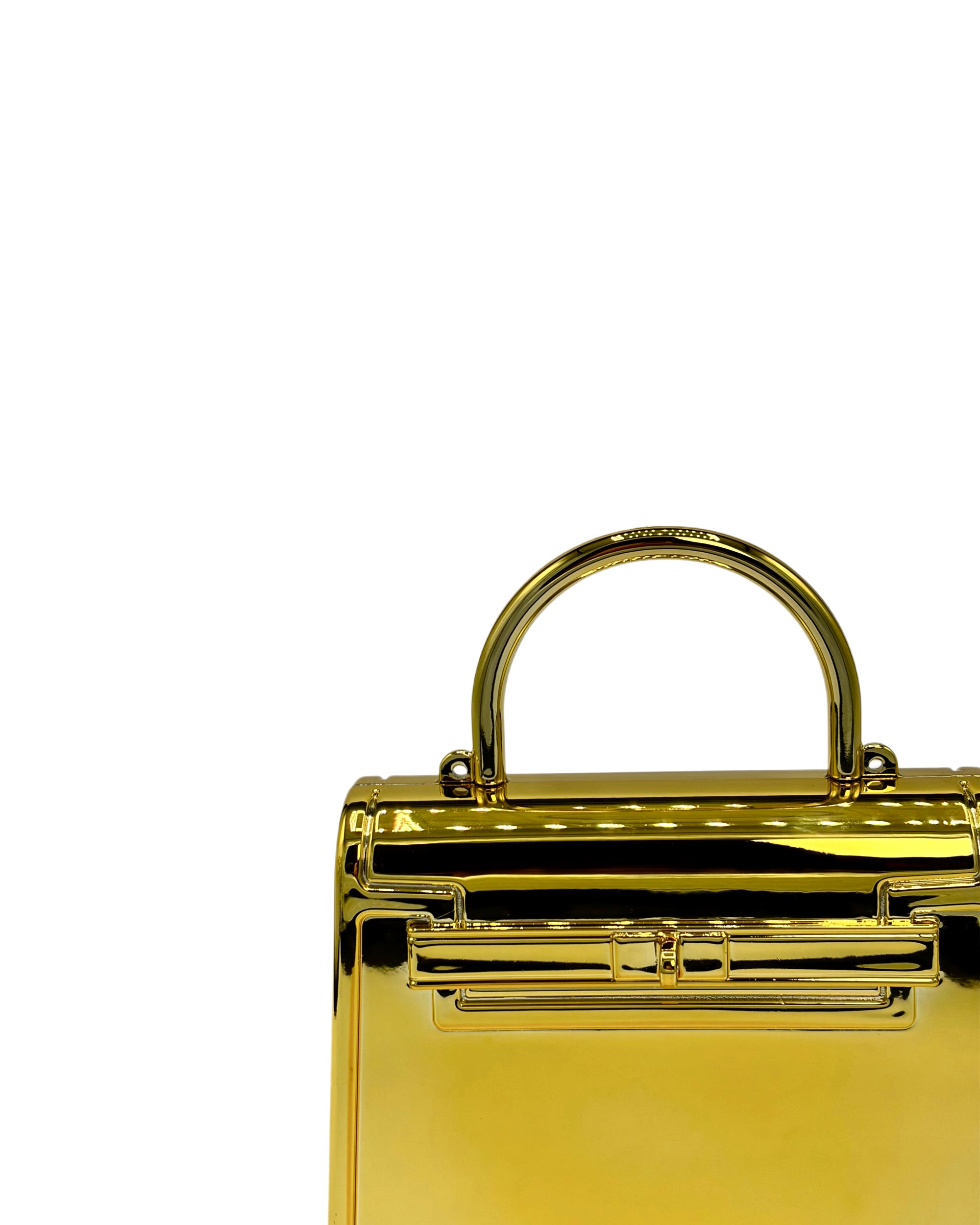 Mini Glossy Quartz Clutch Bag