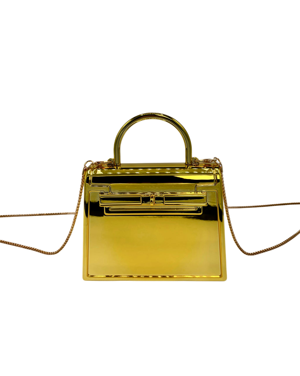 Mini Glossy Quartz Clutch Bag