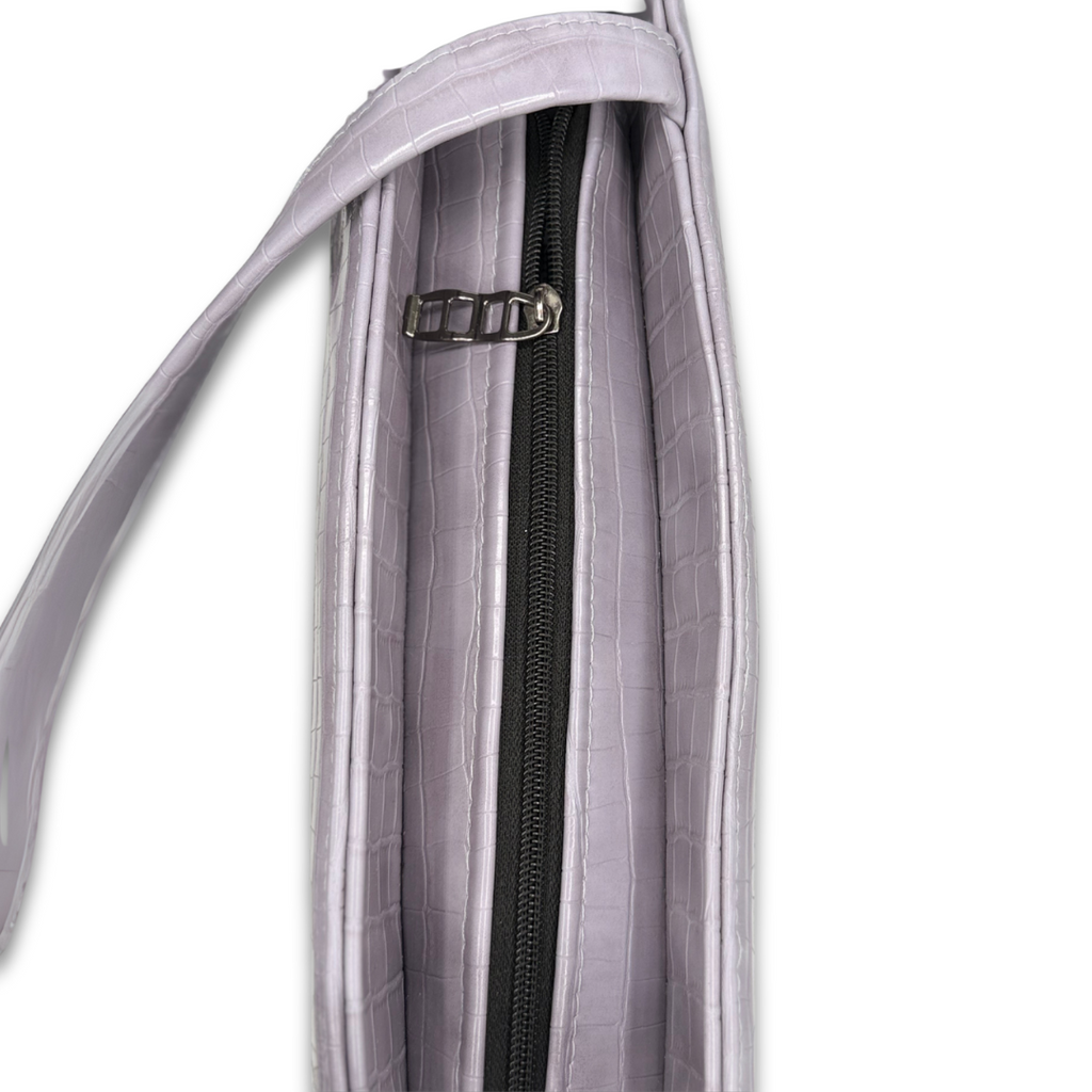 Lilac Patent Leather Tote Bag (LT-03)