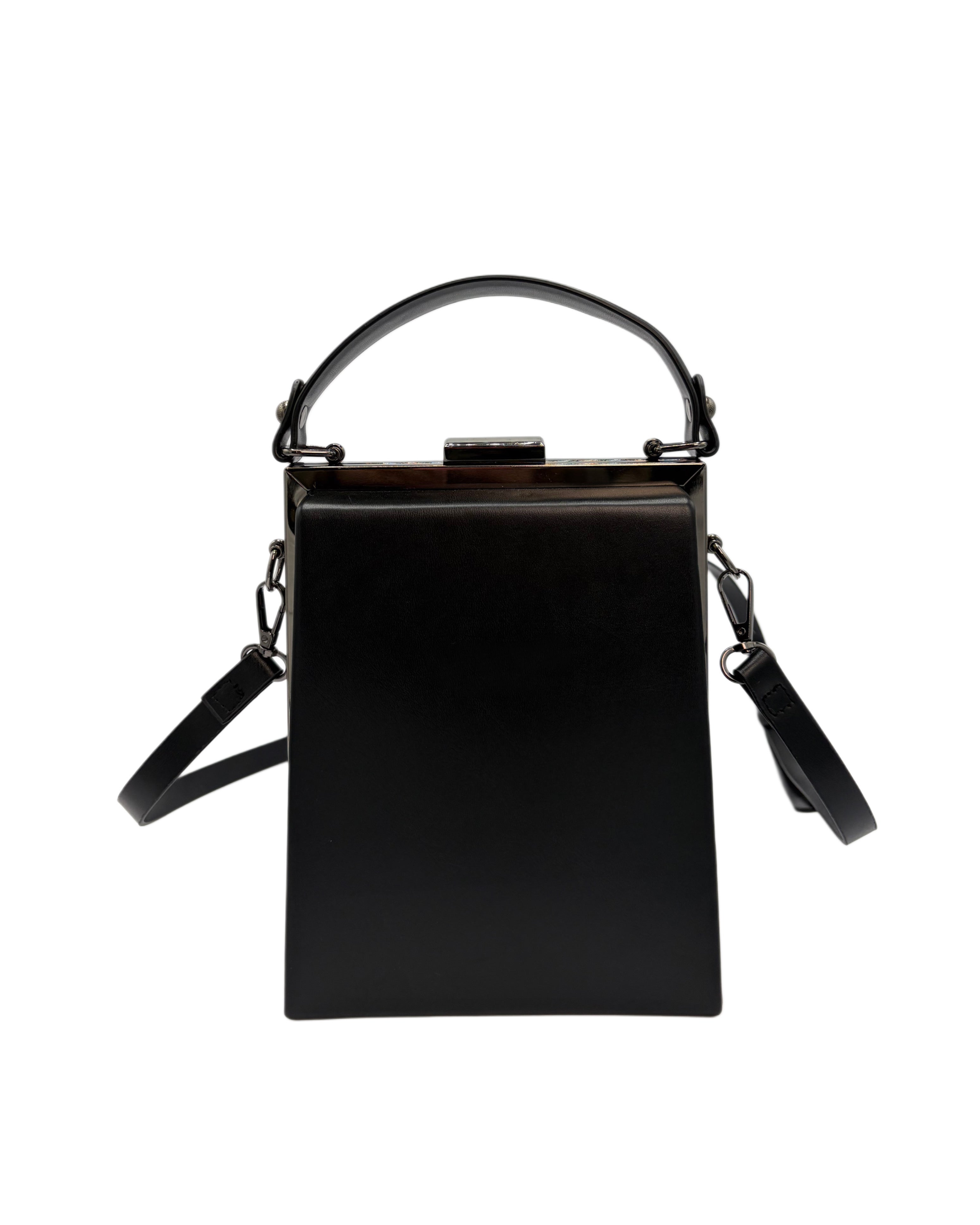 Top Handle Pyramid Bag