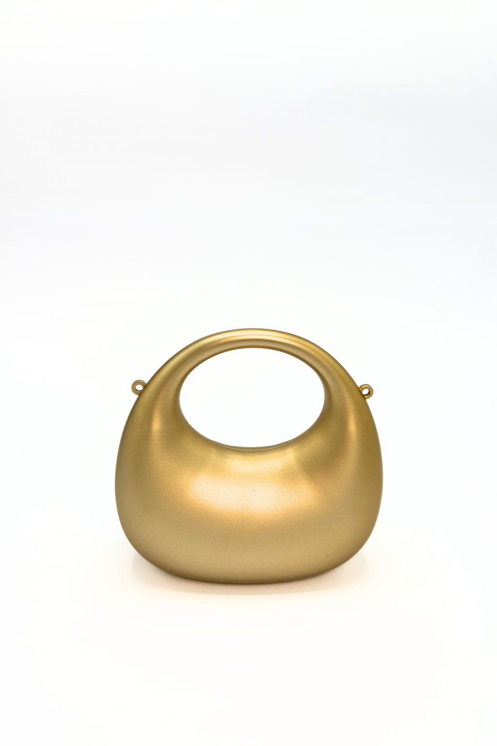 Mini Matte Crescent Clutch Bag