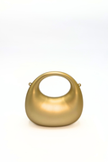Mini Matte Crescent Clutch Bag