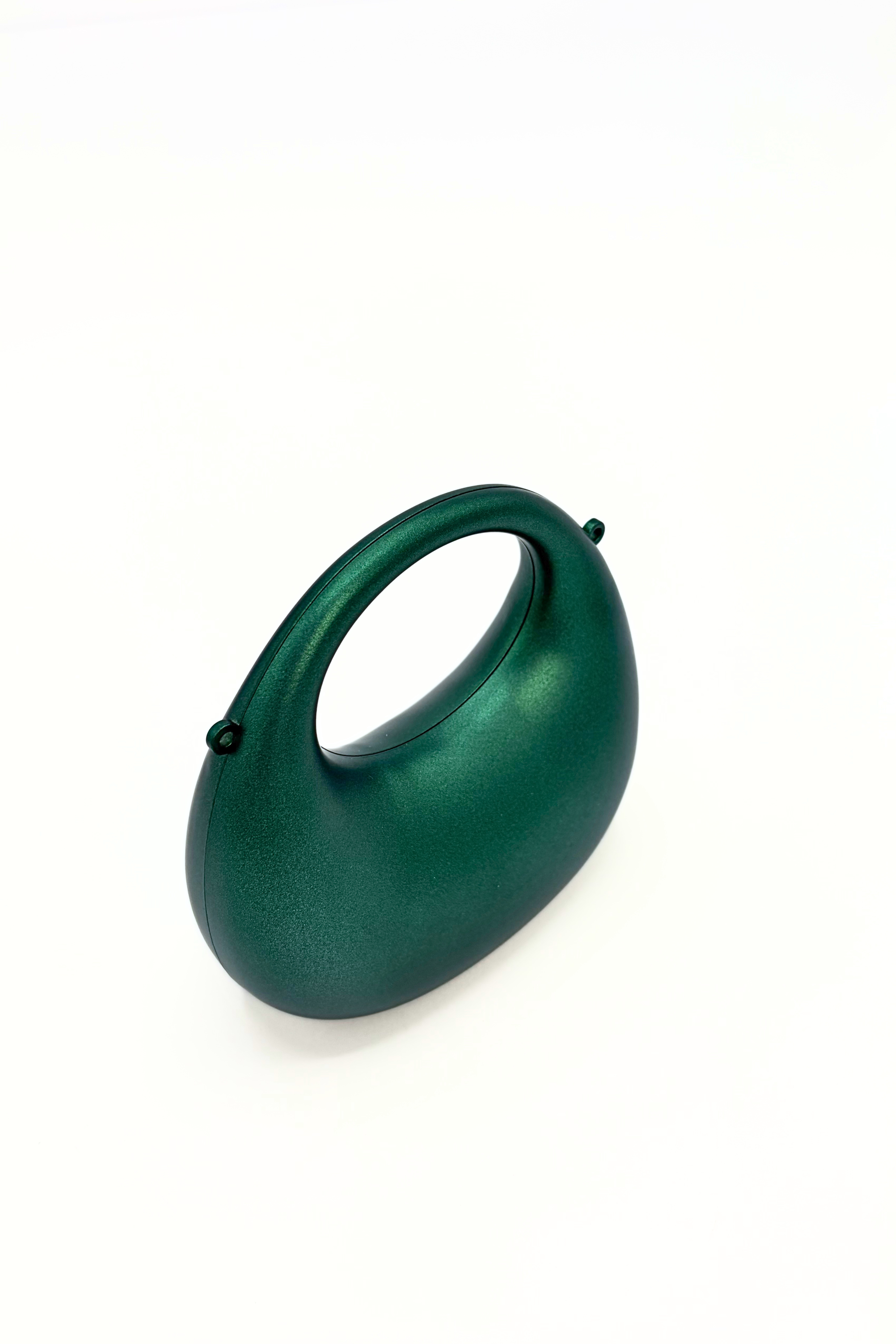 Mini Matte Crescent Clutch Bag