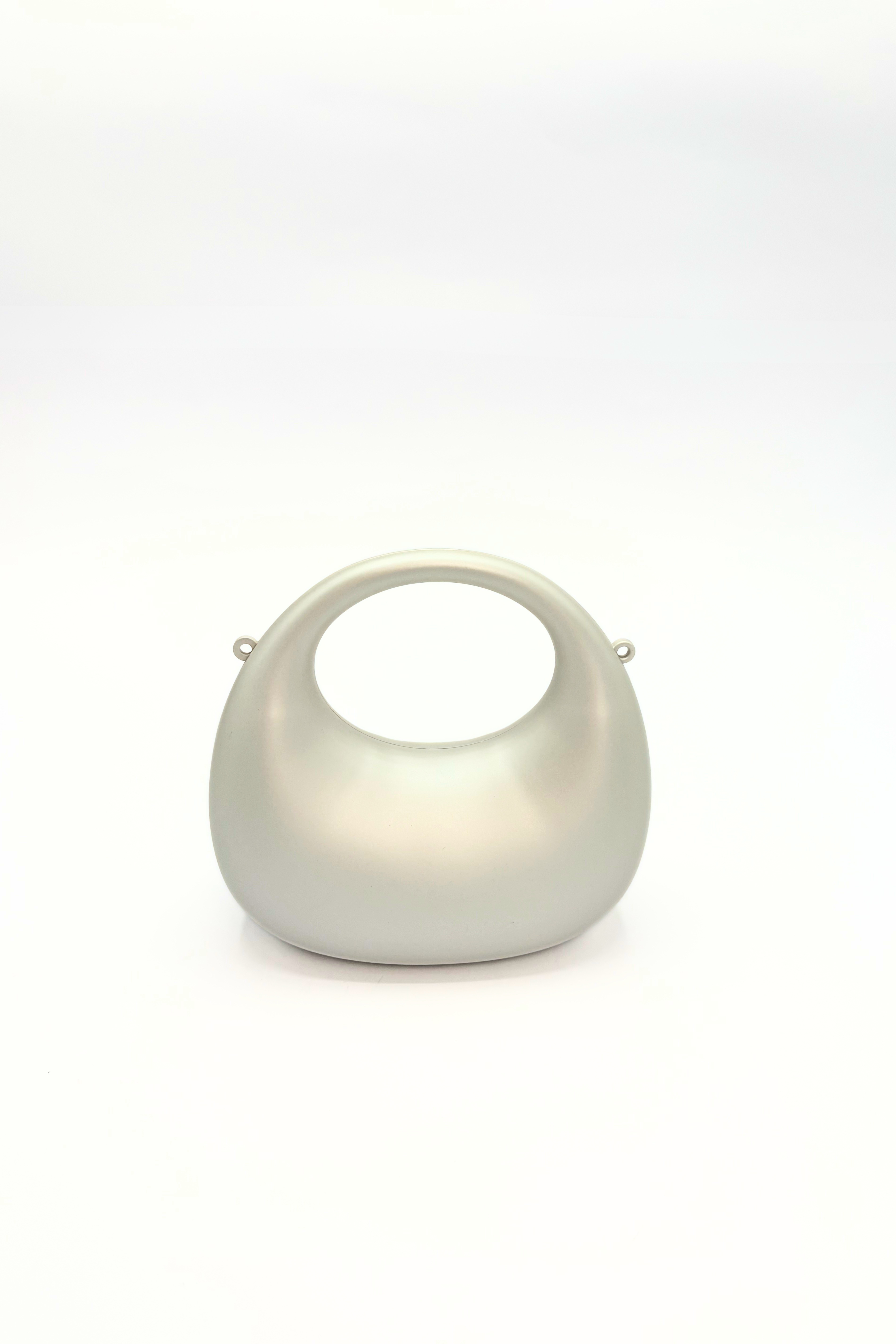 Mini Matte Crescent Clutch Bag