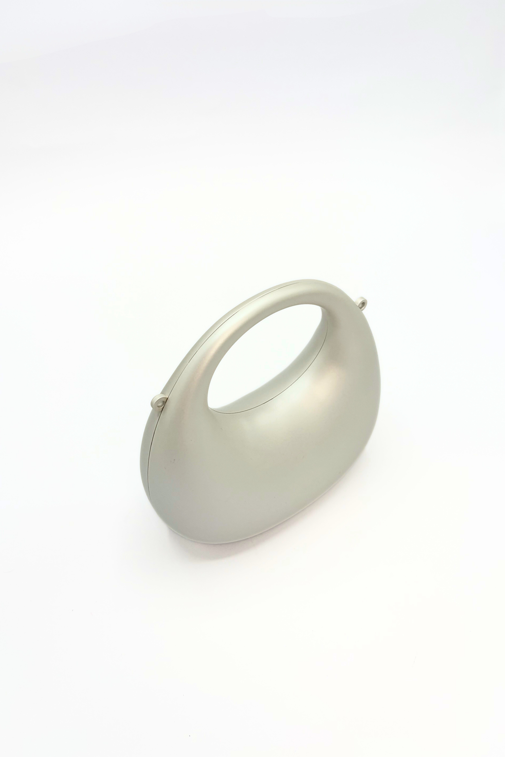 Mini Matte Crescent Clutch Bag