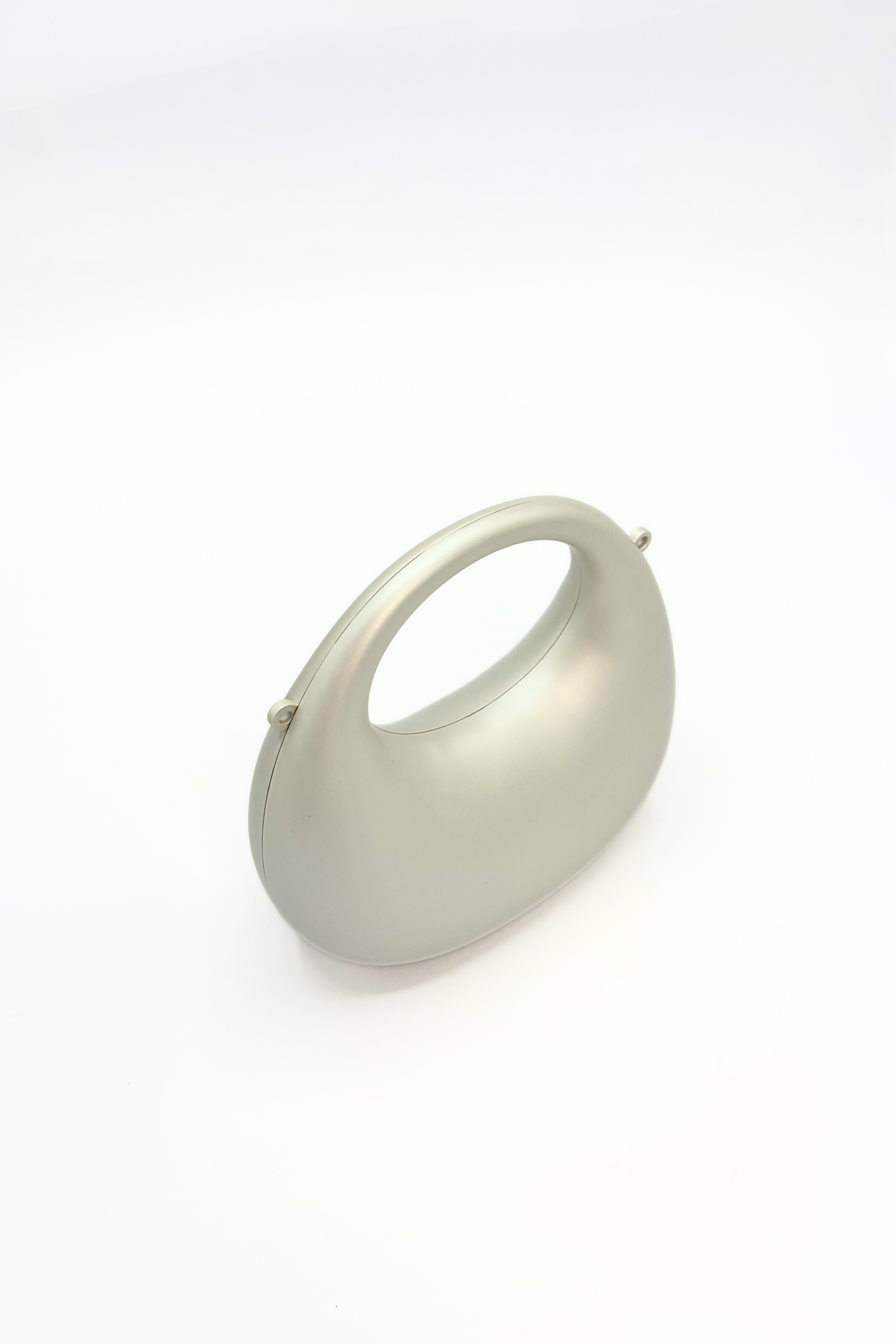 Mini Matte Crescent Clutch Bag