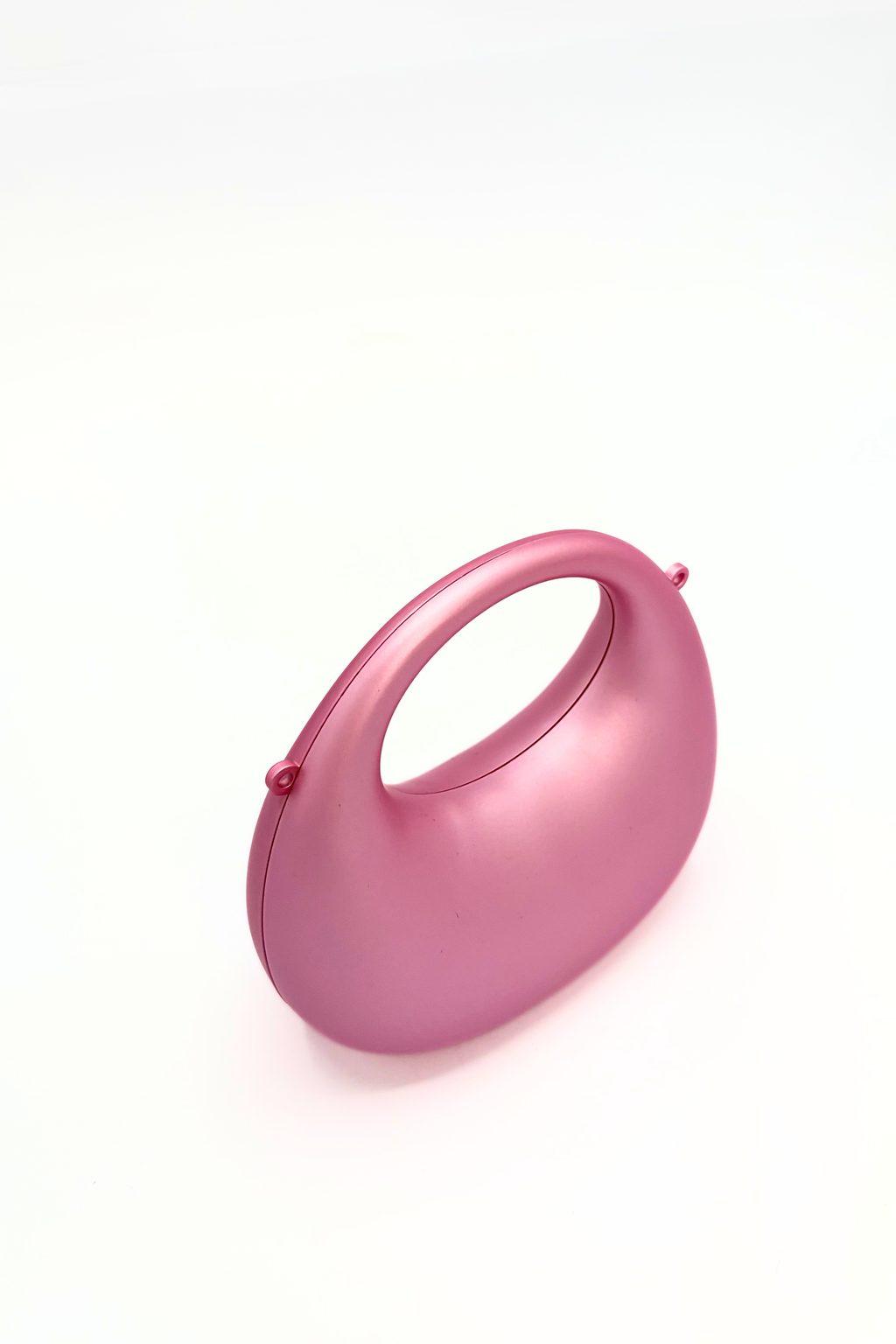 Mini Matte Crescent Clutch Bag