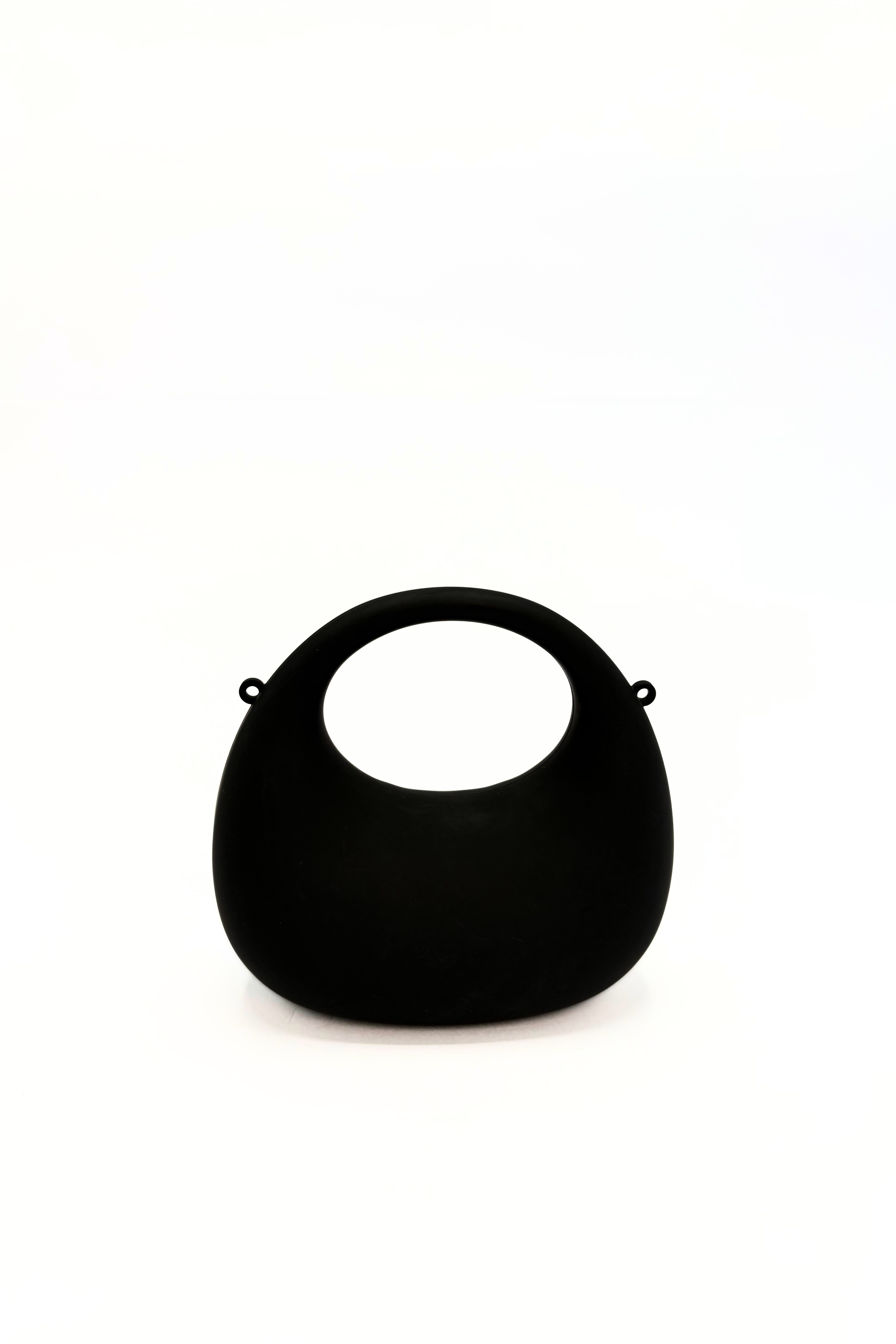 Mini Matte Crescent Clutch Bag
