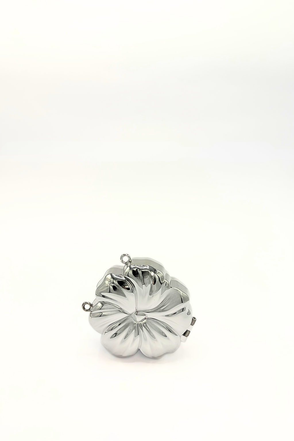 Mini Flora Metallic Clutch Bag