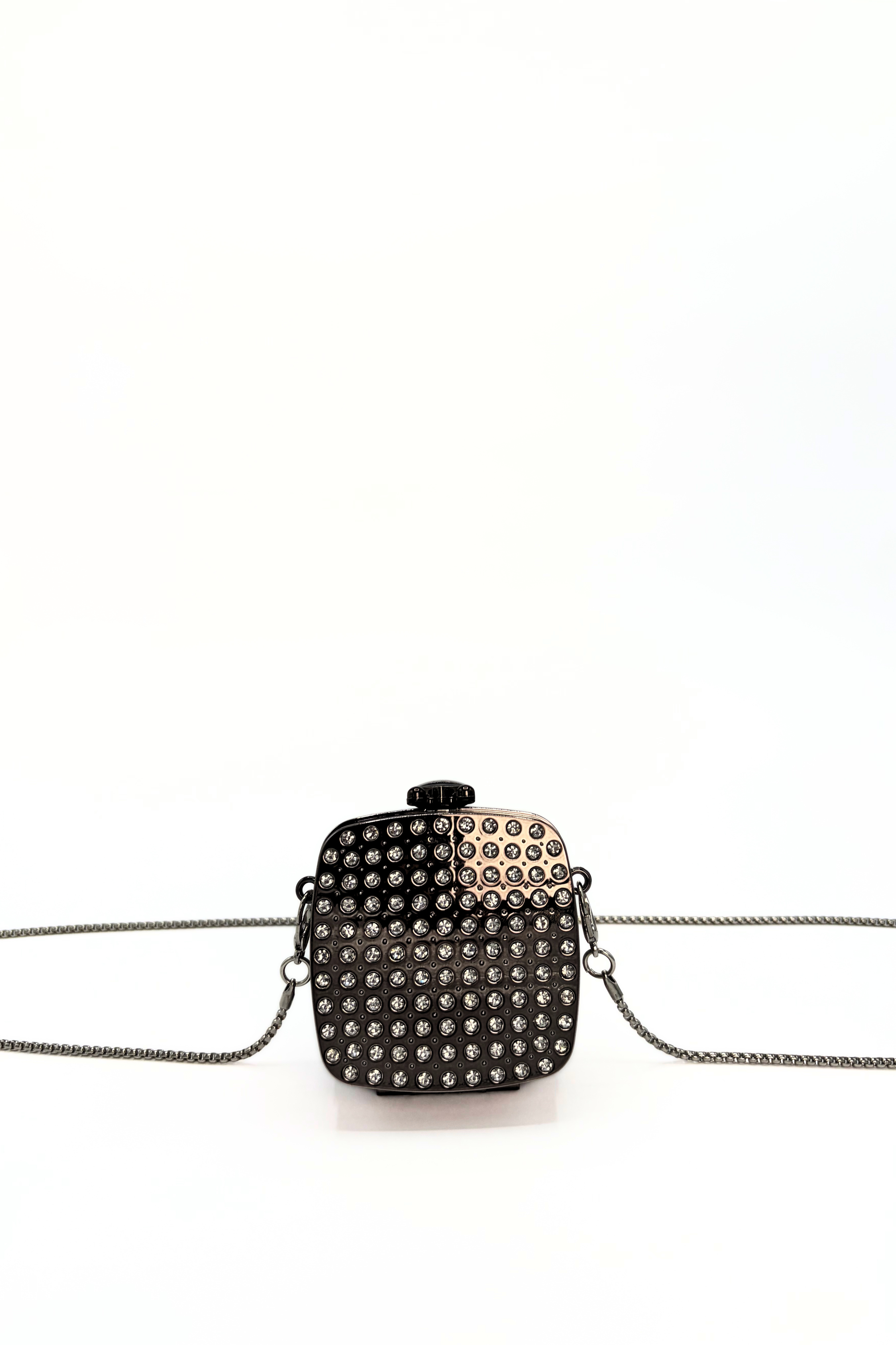 Mini Rhinestone Clutch Bag