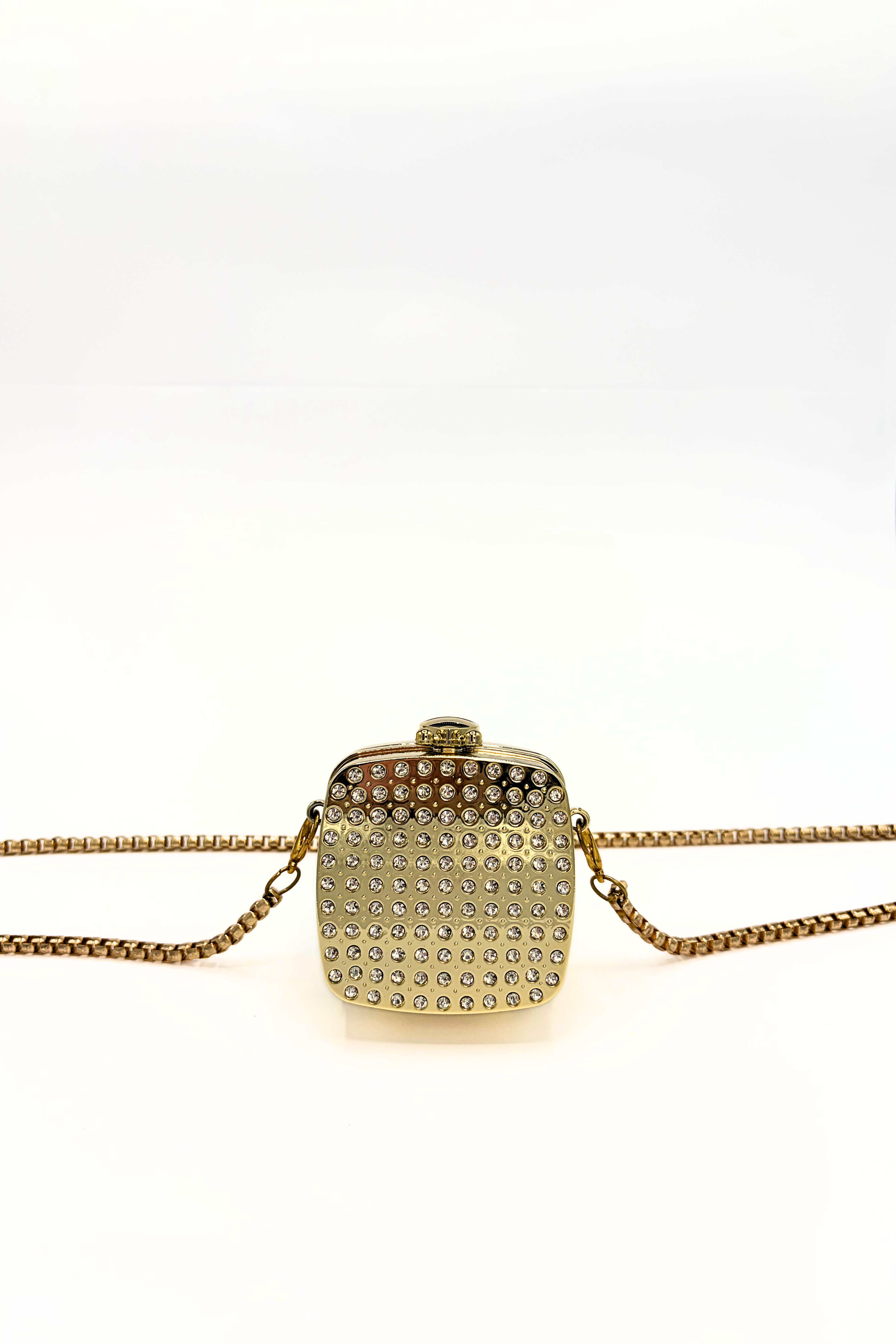 Mini Rhinestone Clutch Bag