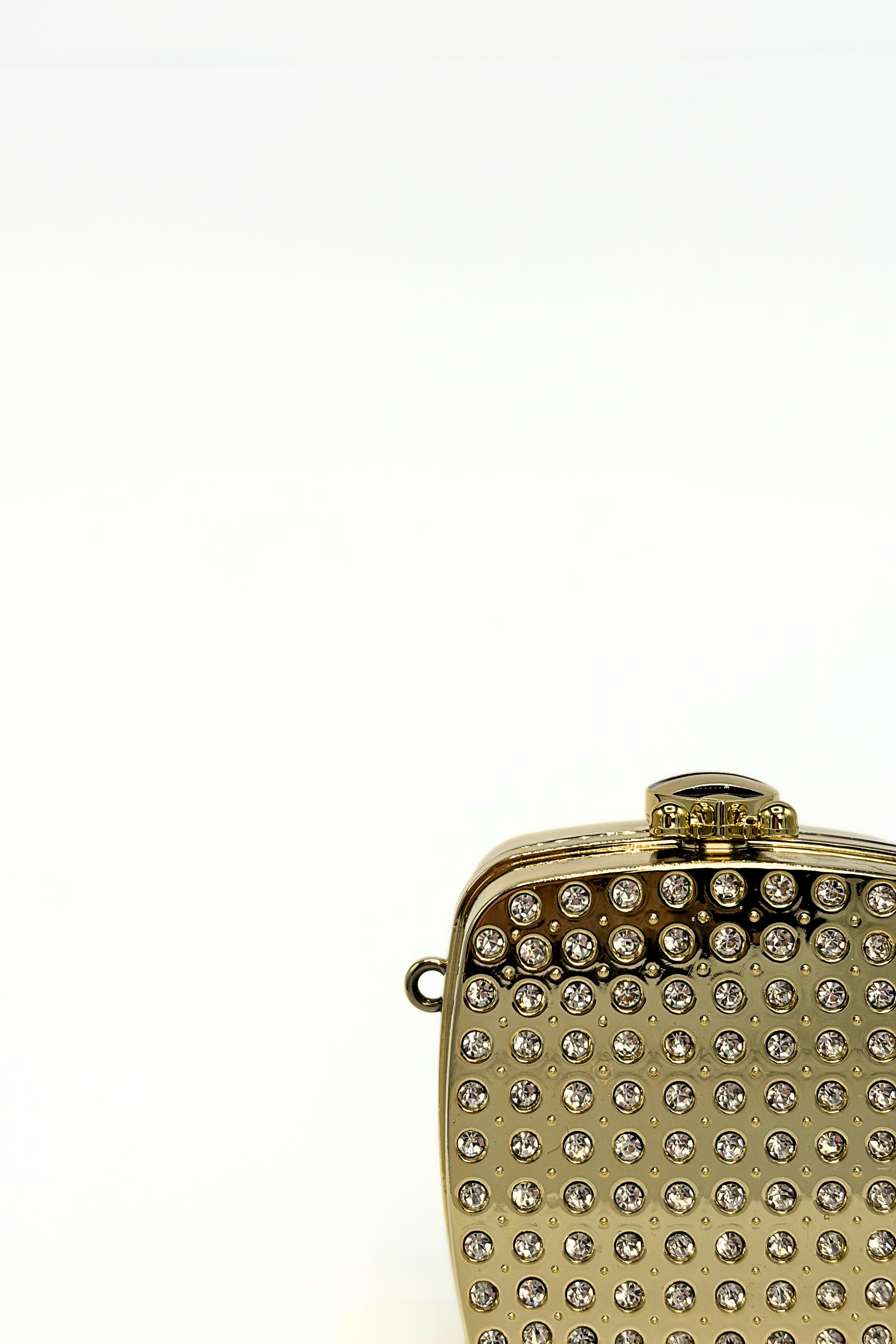 Mini Rhinestone Clutch Bag