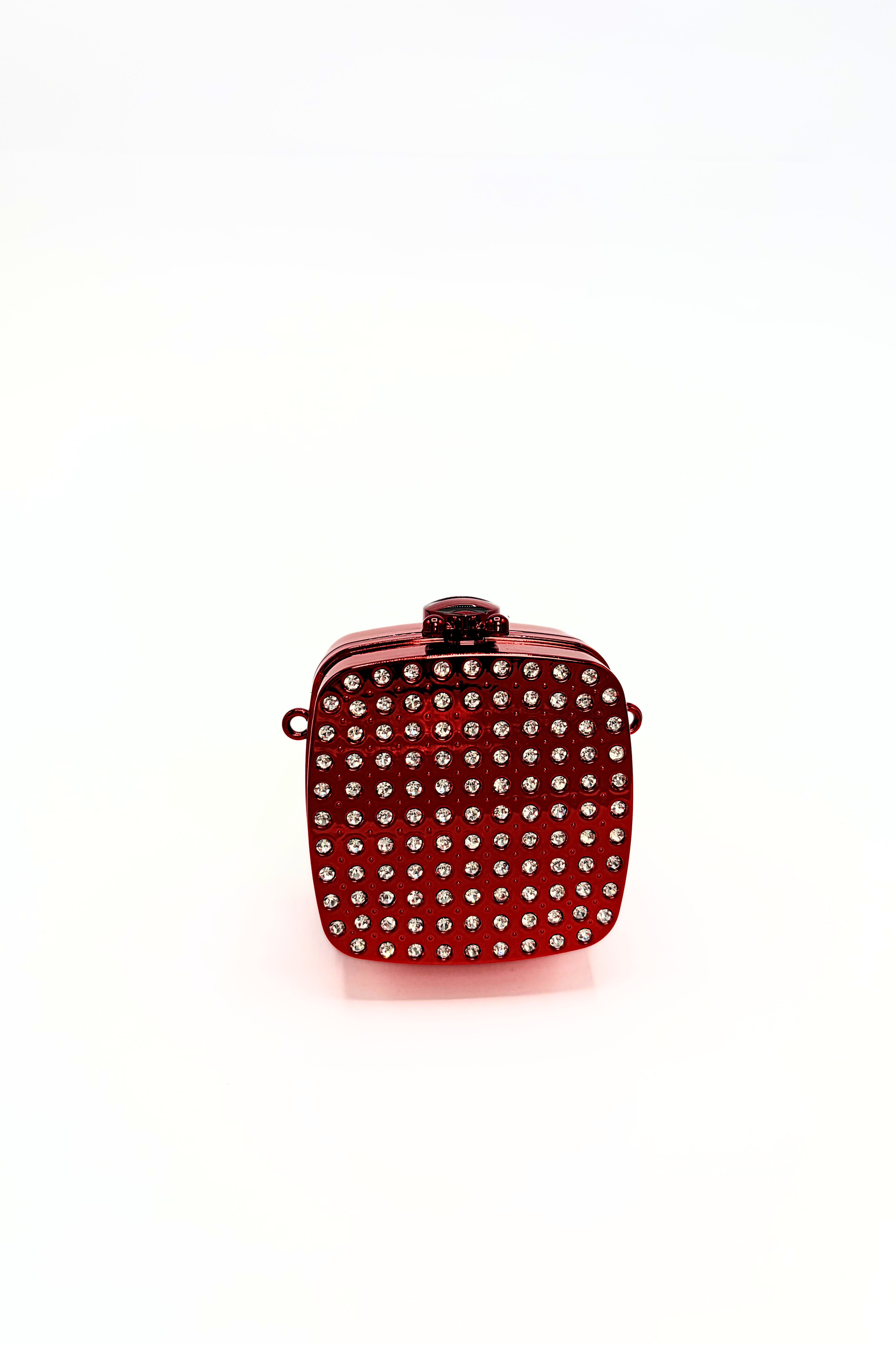Mini Rhinestone Clutch Bag