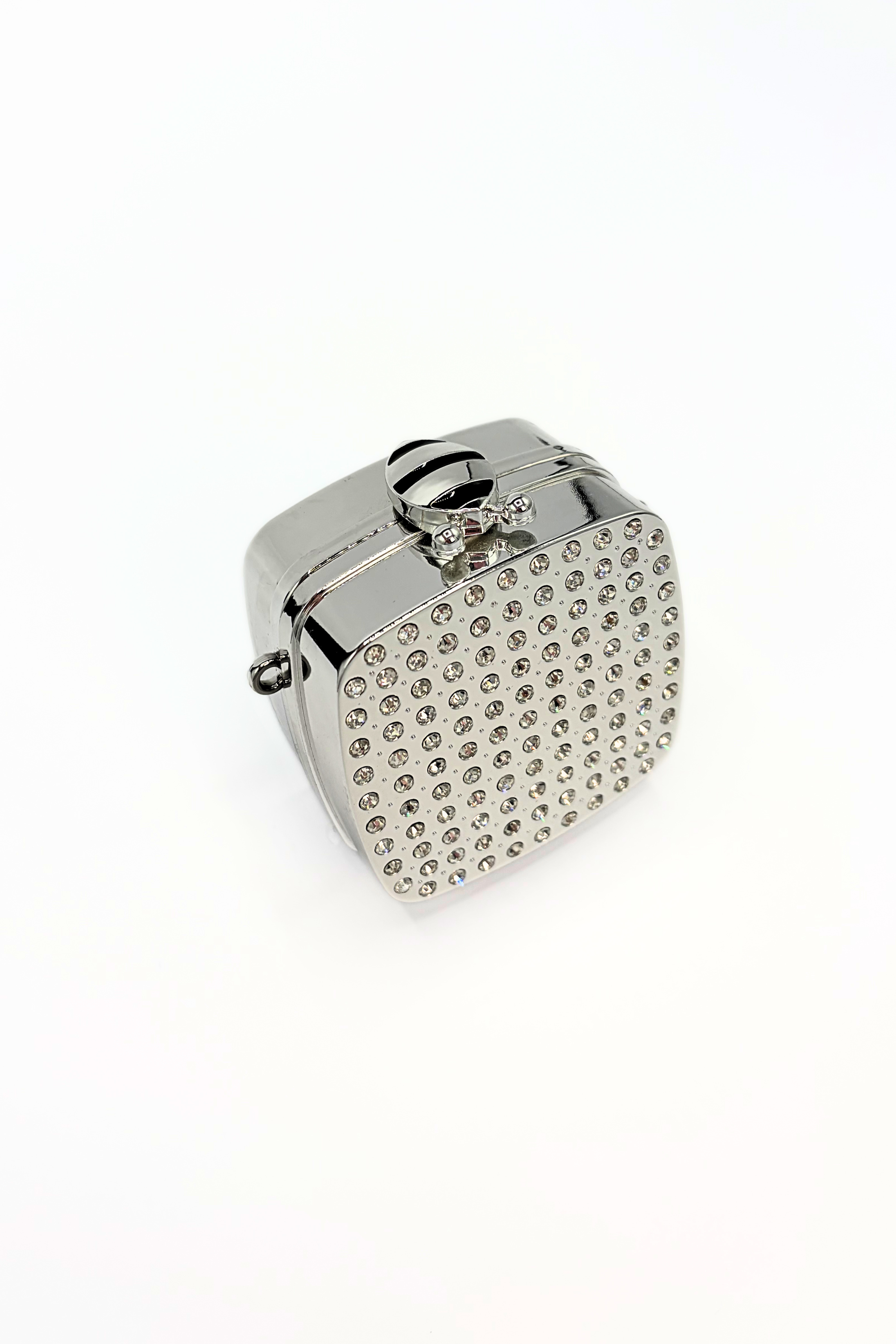 Mini Rhinestone Clutch Bag