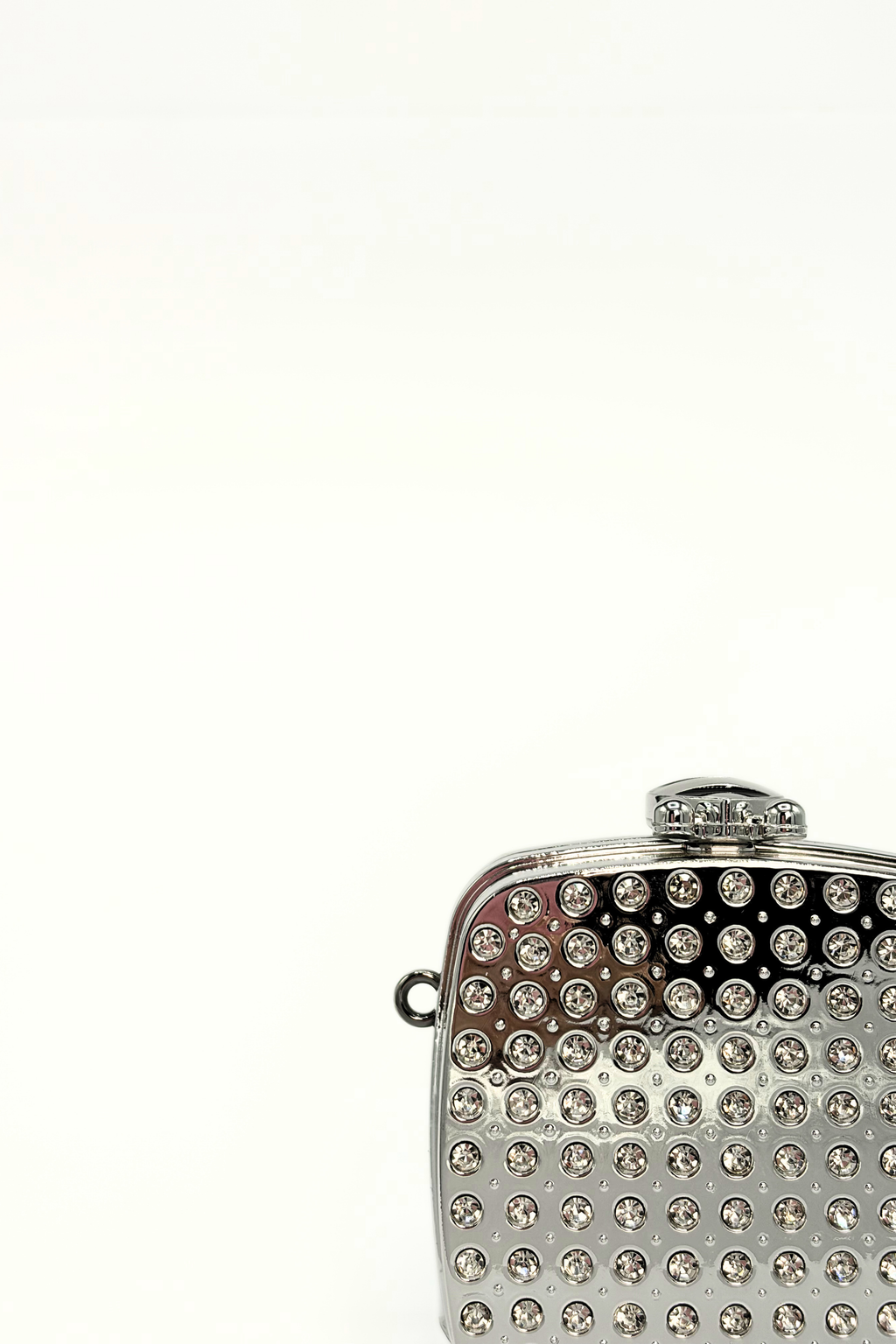 Mini Rhinestone Clutch Bag