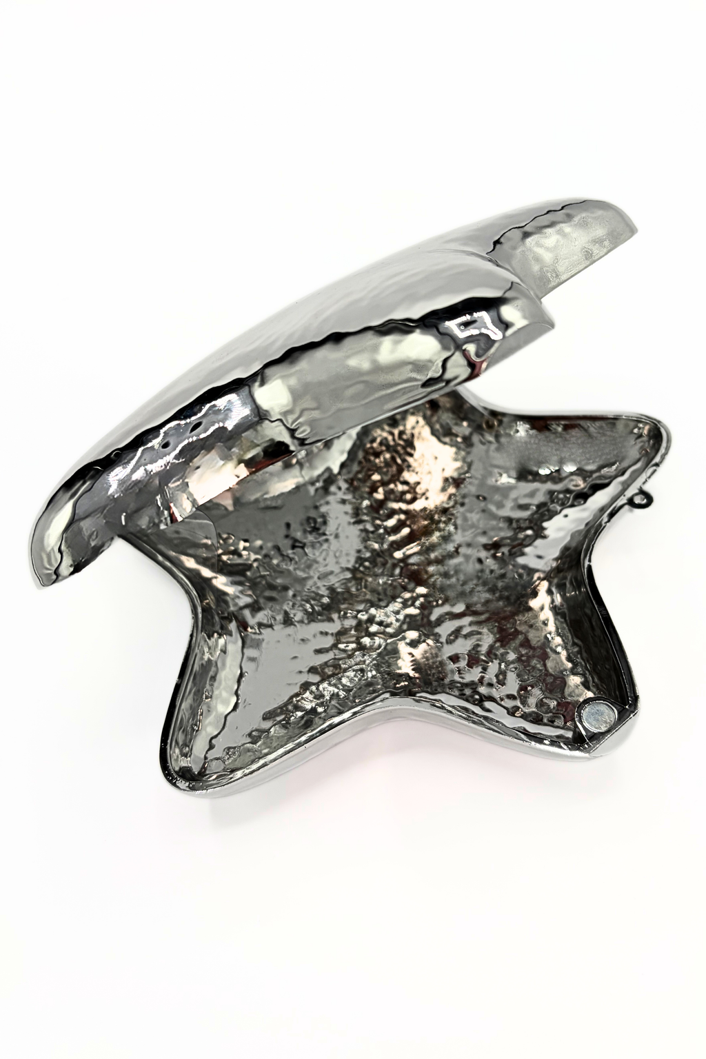 Metallic Starry Clutch Bag