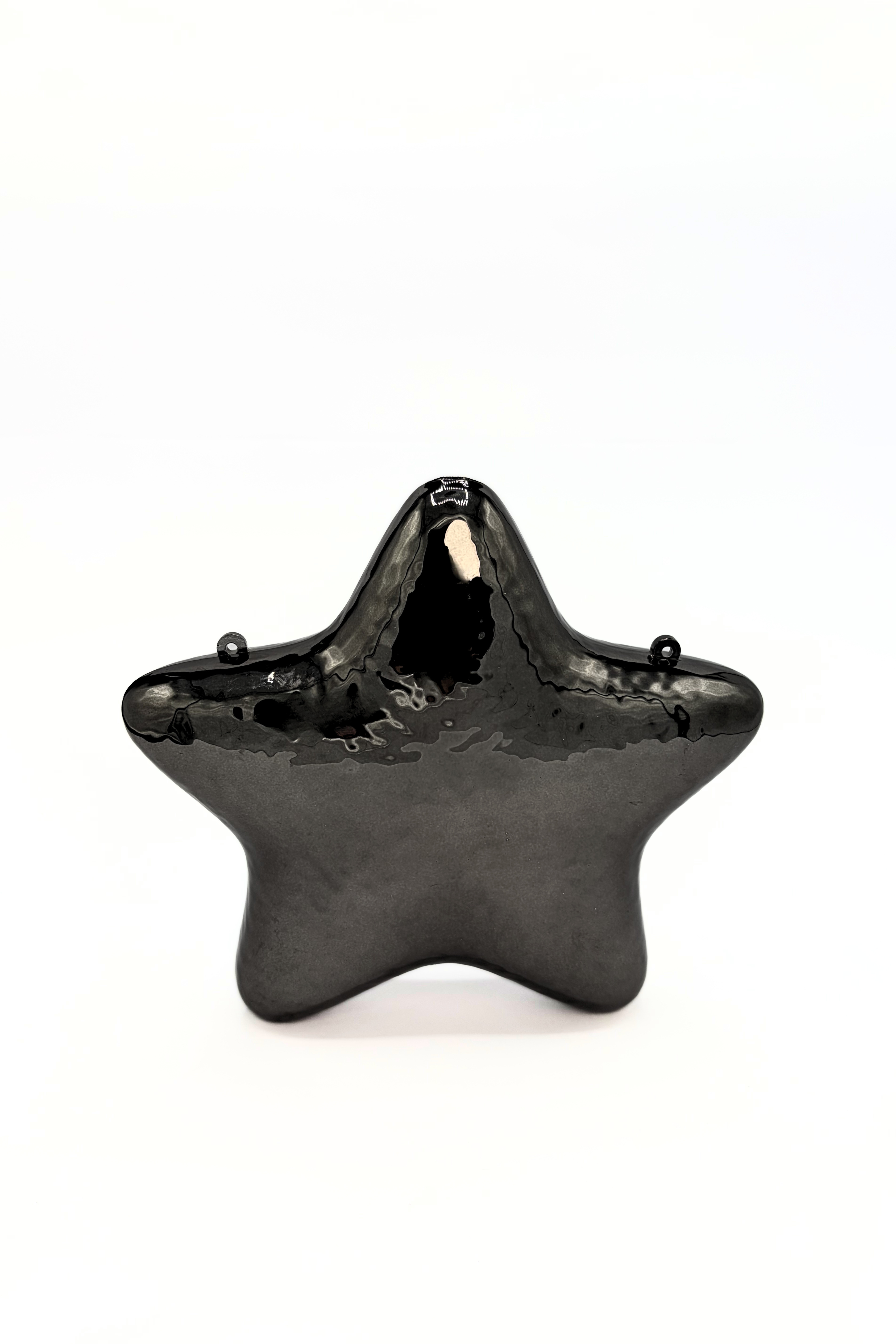 Metallic Starry Clutch Bag