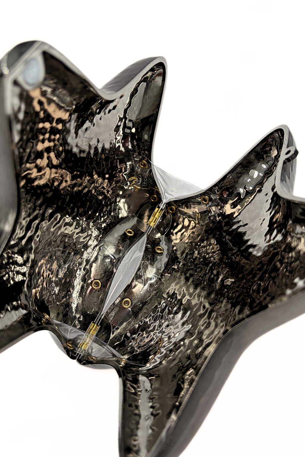 Metallic Starry Clutch Bag