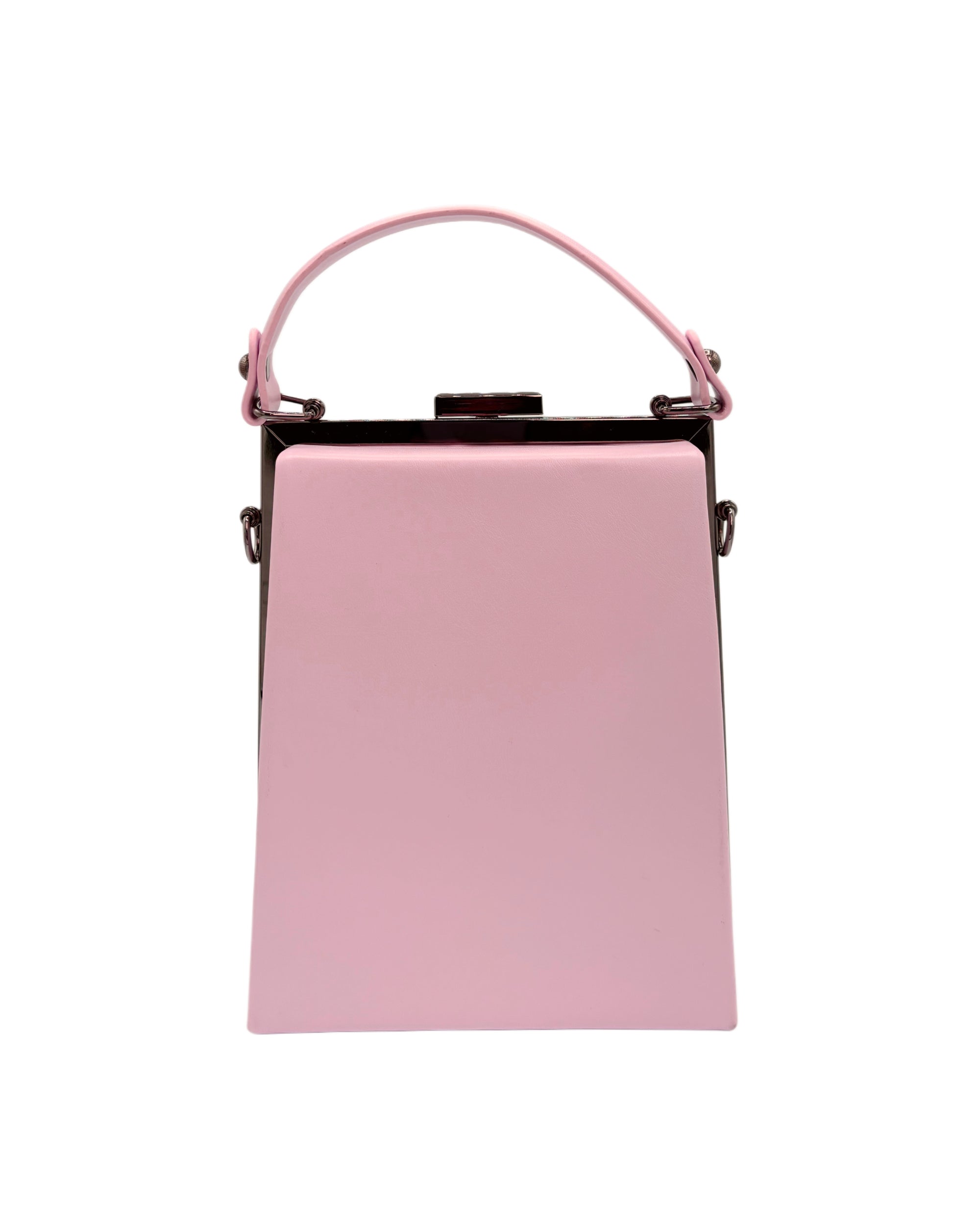 Top Handle Pyramid Bag