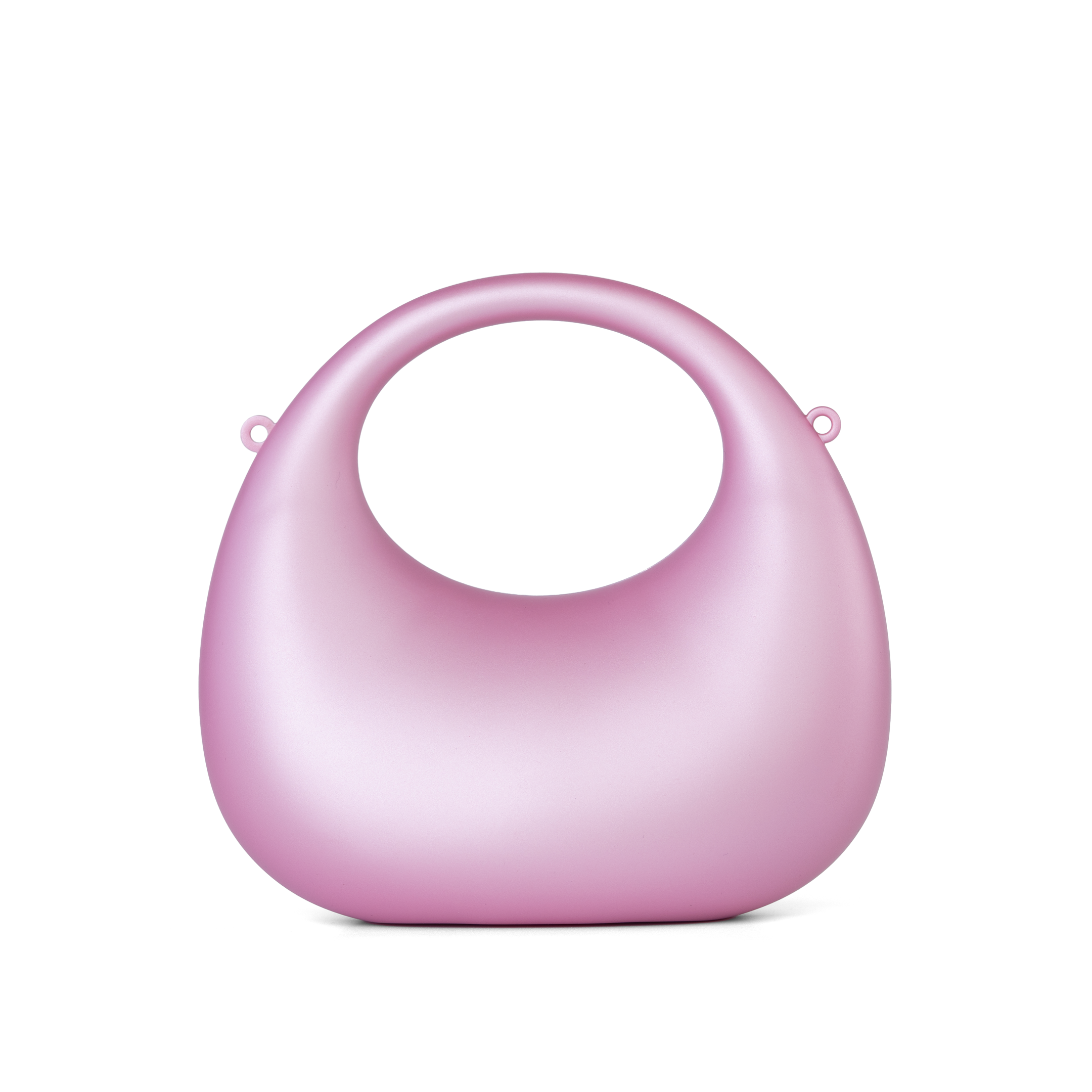 Mini Matte Crescent Clutch Bag