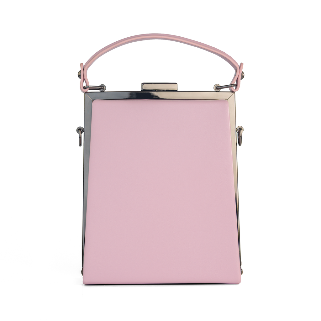 Top Handle Pyramid Bag